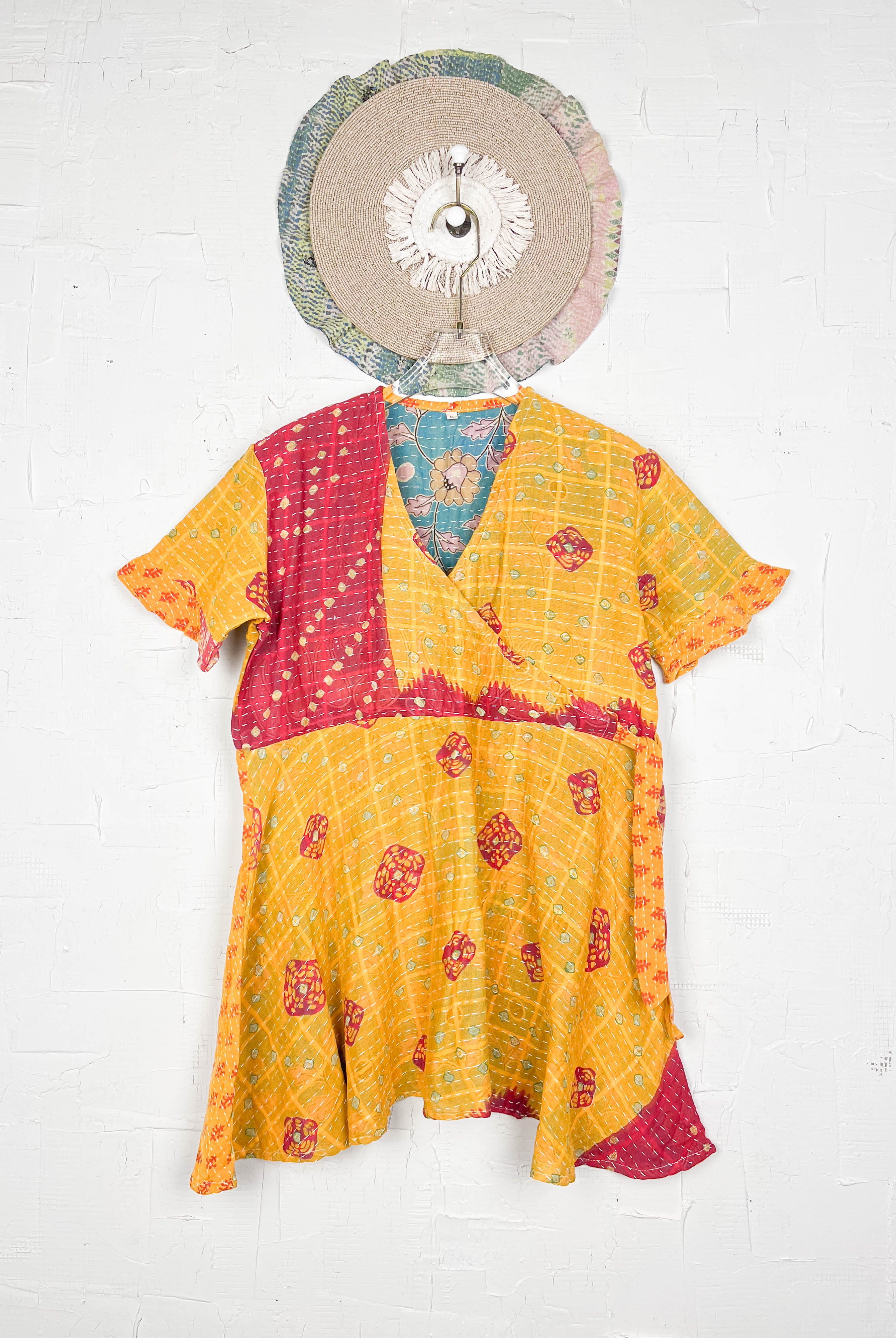 Boho wrap dress - Love Protect Sustain