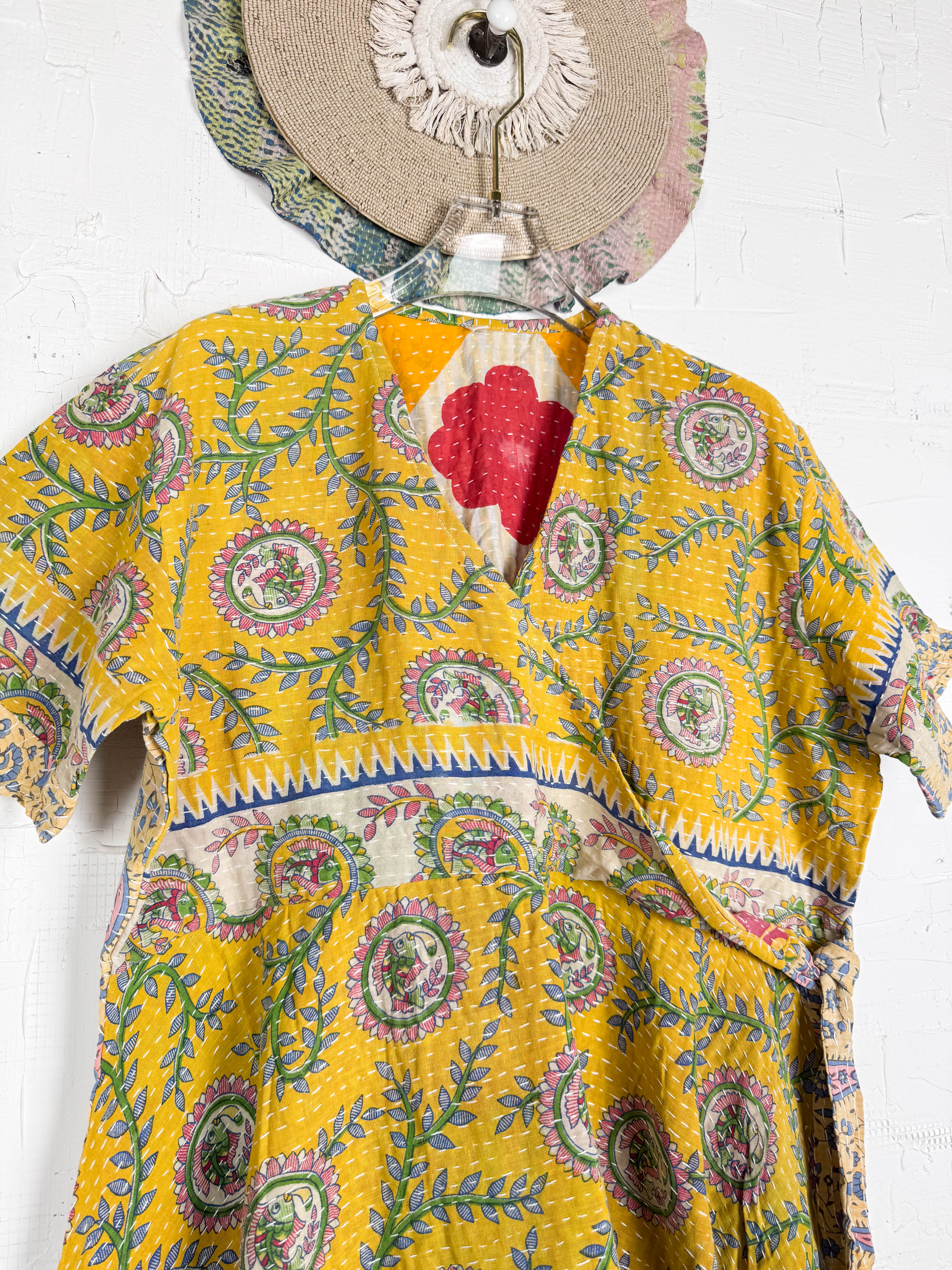 Casual Kantha dress - Love Protect Sustain