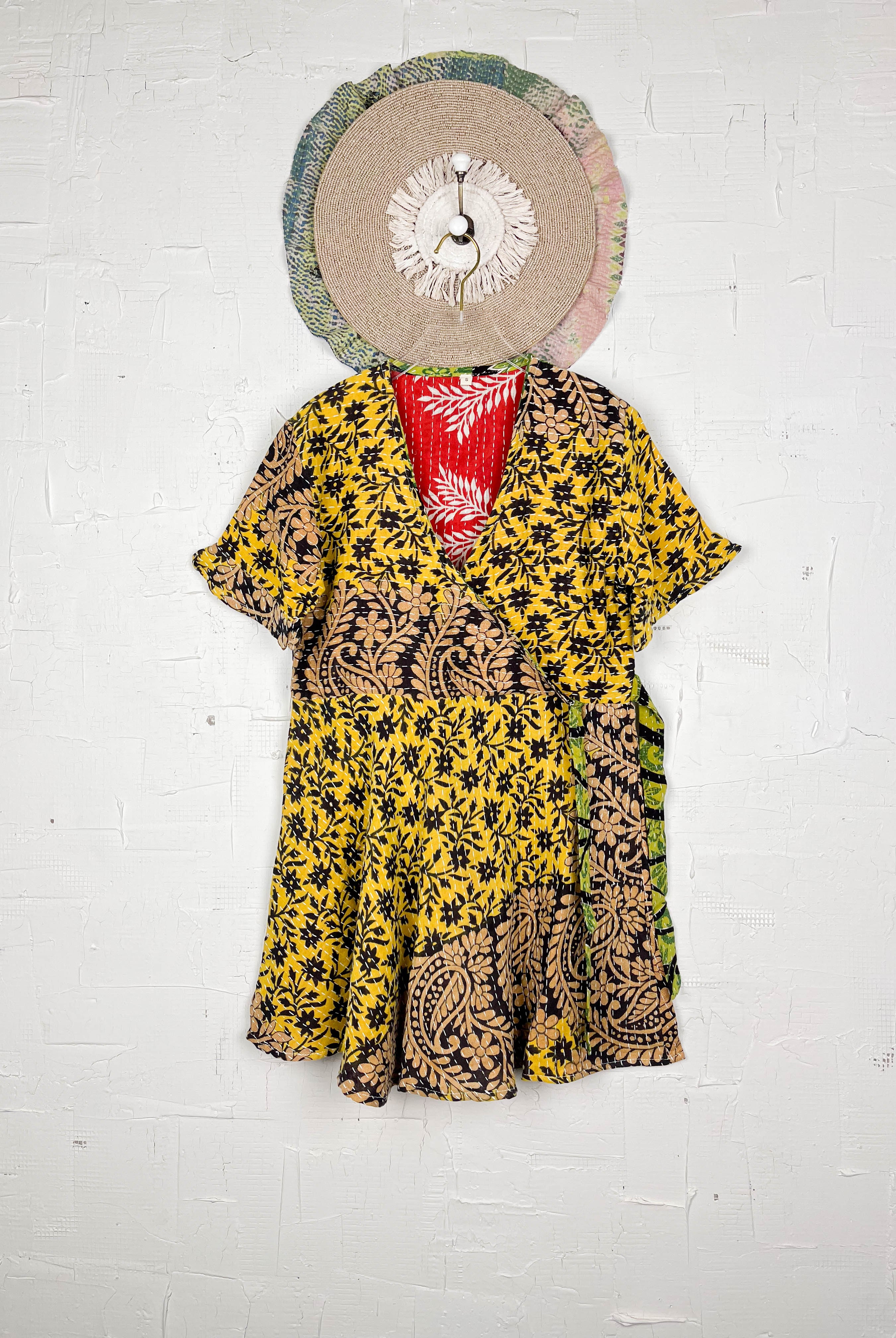 Casual Kantha dress - Love Protect Sustain