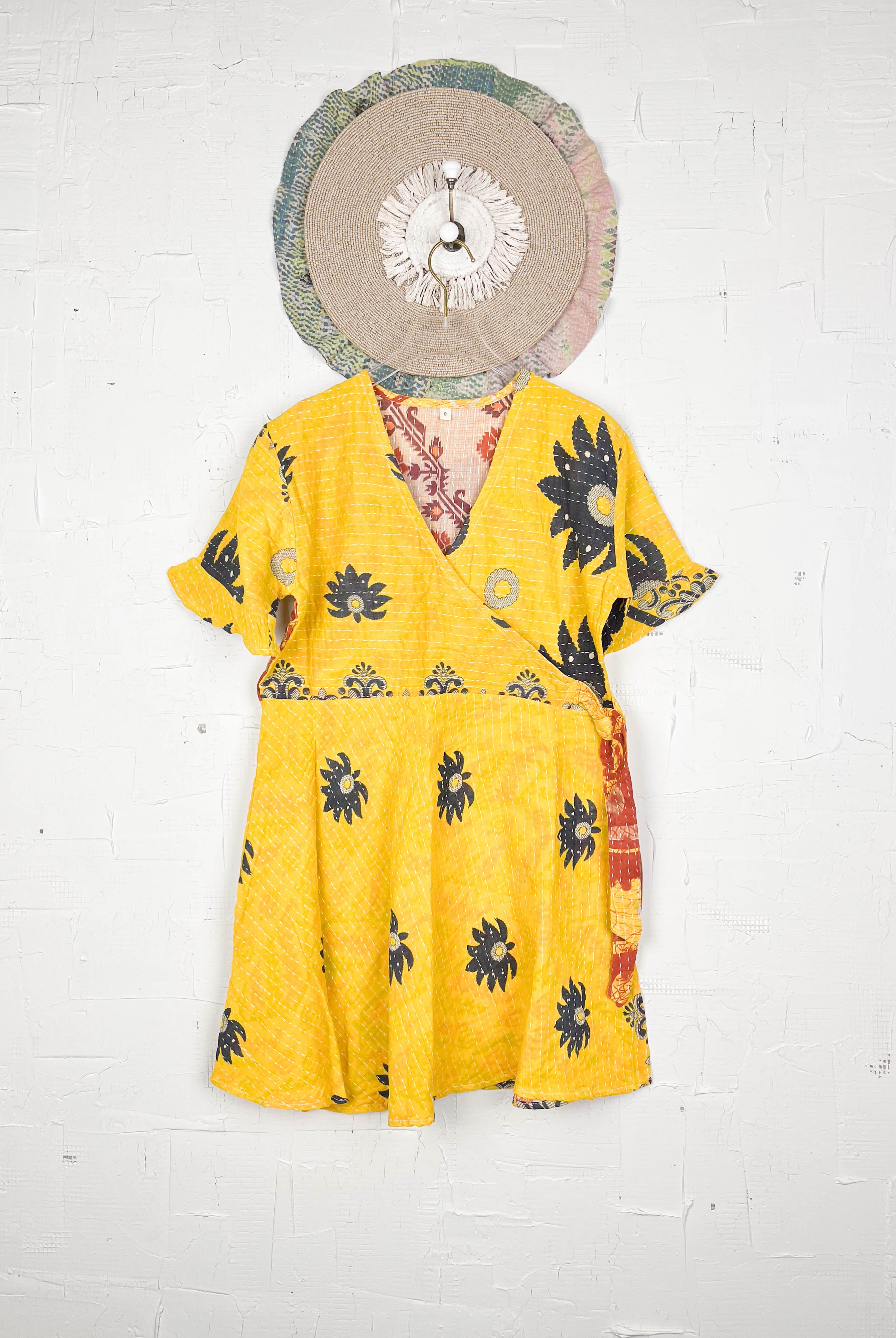 Casual Kantha dress - Love Protect Sustain