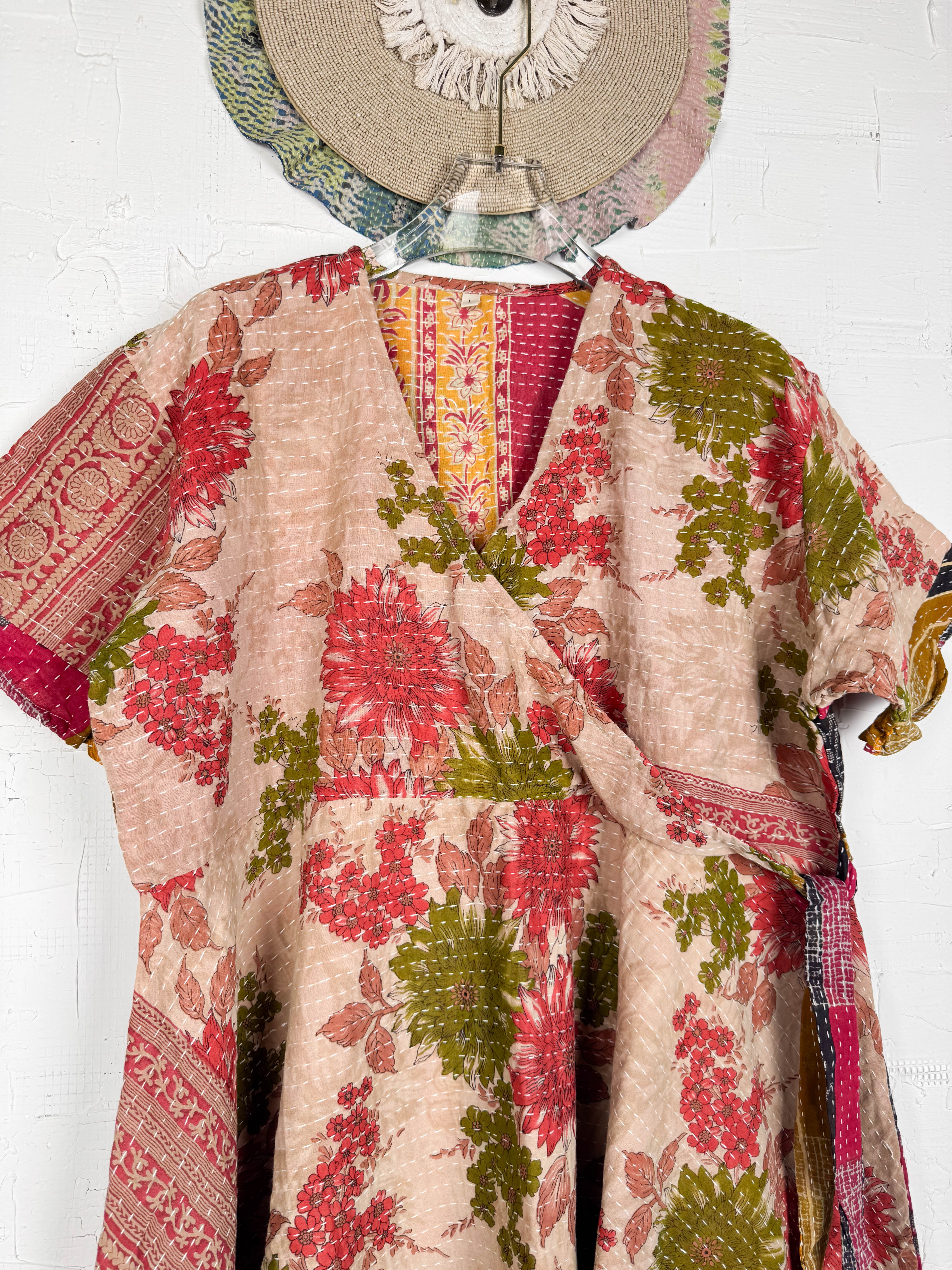 Casual Kantha dress - Love Protect Sustain