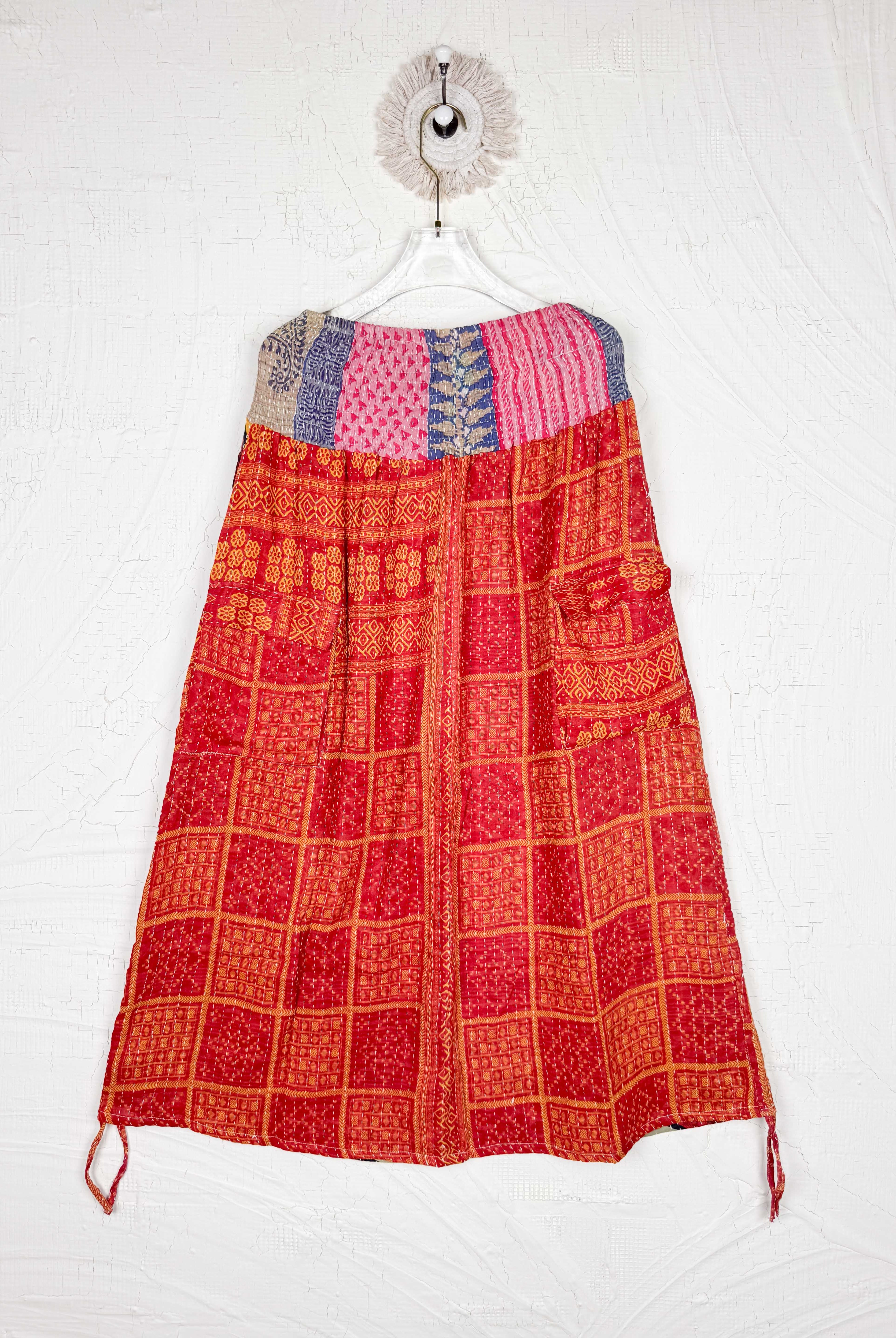 Casual long skirt ethnic - Love Protect Sustain