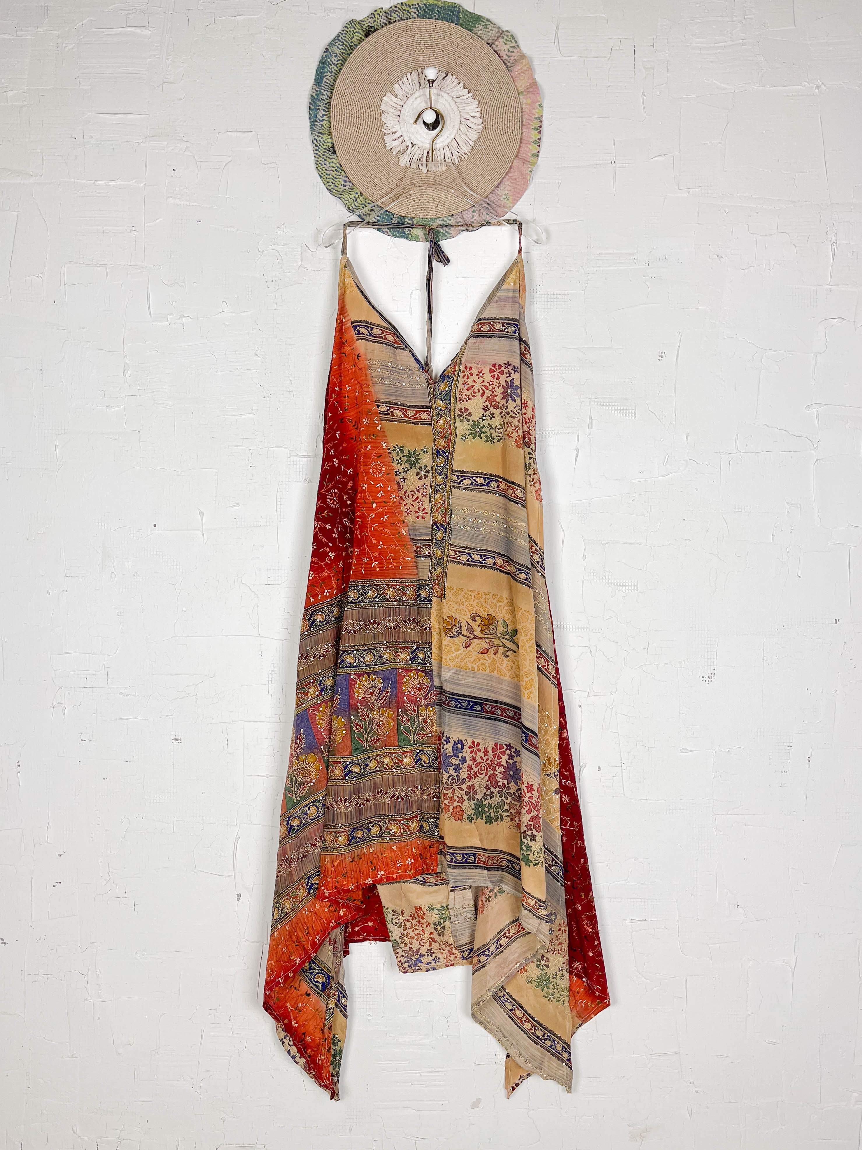 Casual silk dress - Love Protect Sustain