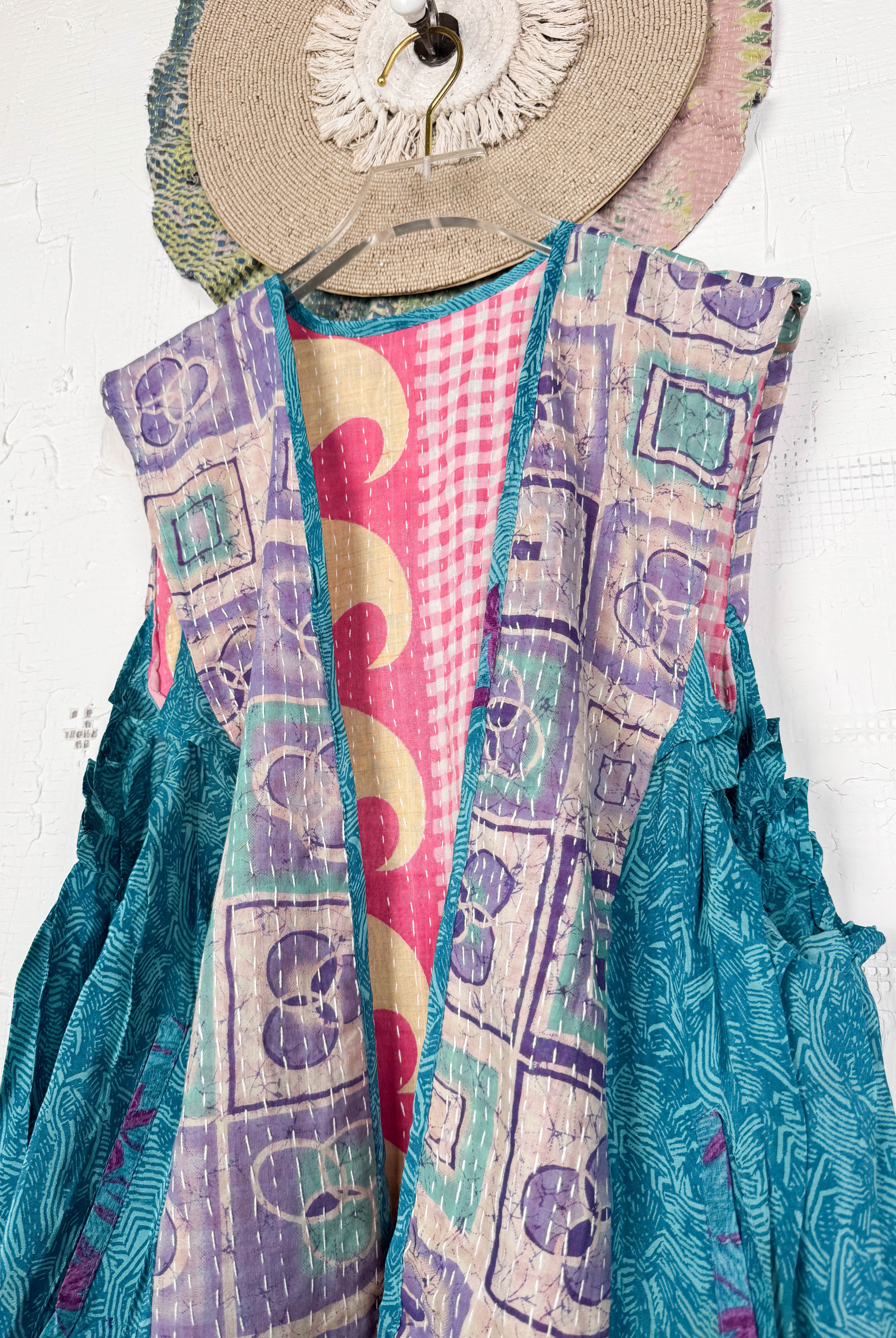 Casual silk vest Top - Love Protect Sustain