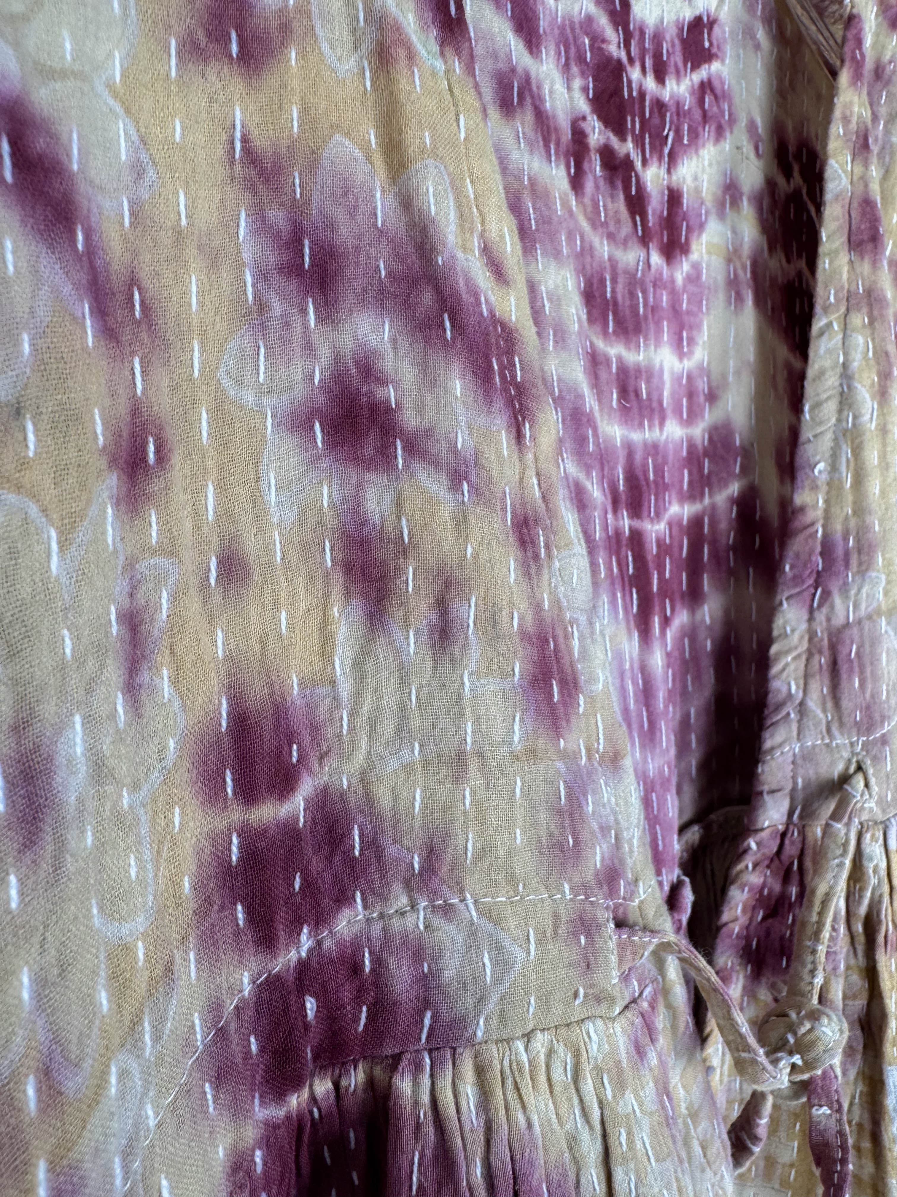 Casual tie dye jumpsuit - Love Protect Sustain