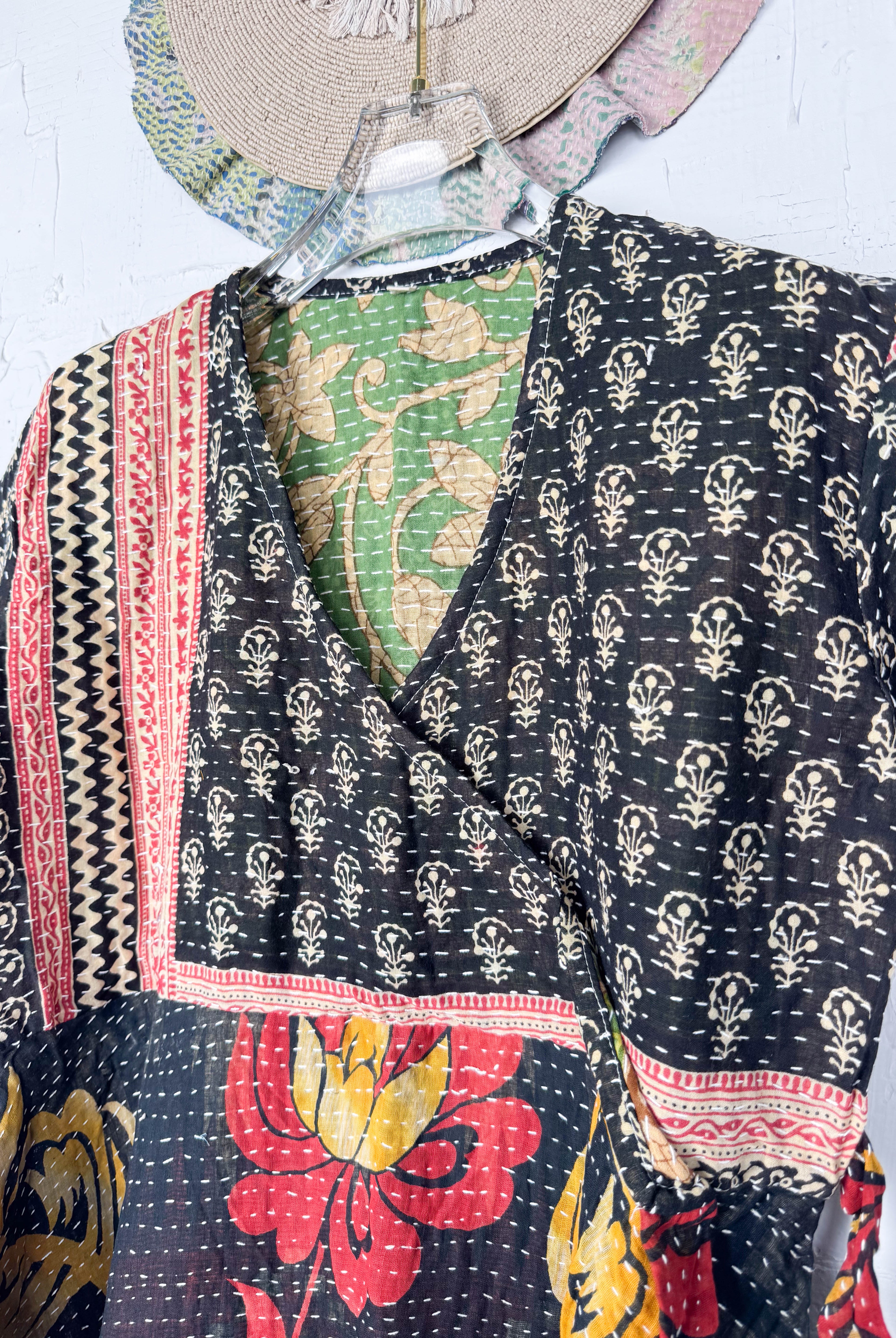 Casual wrap dress - Love Protect Sustain