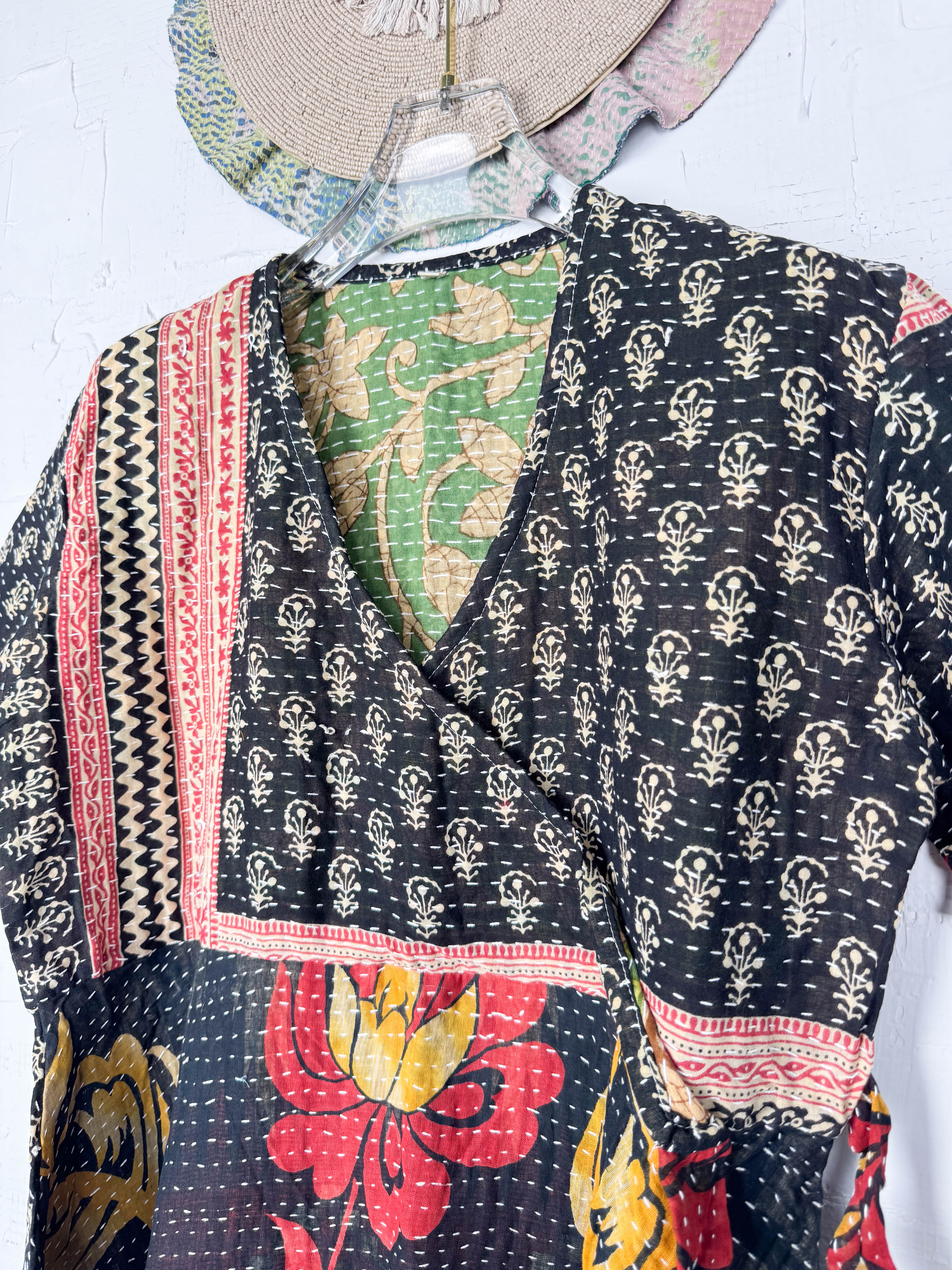 Casual wrap dress - Love Protect Sustain