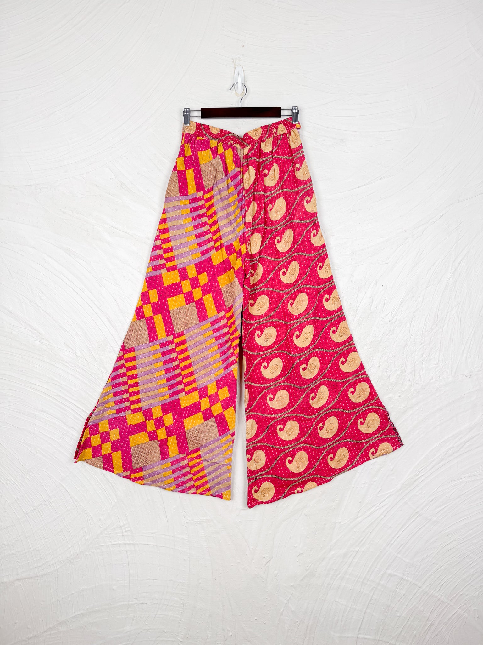 Colorful kantha pants - Love Protect Sustain