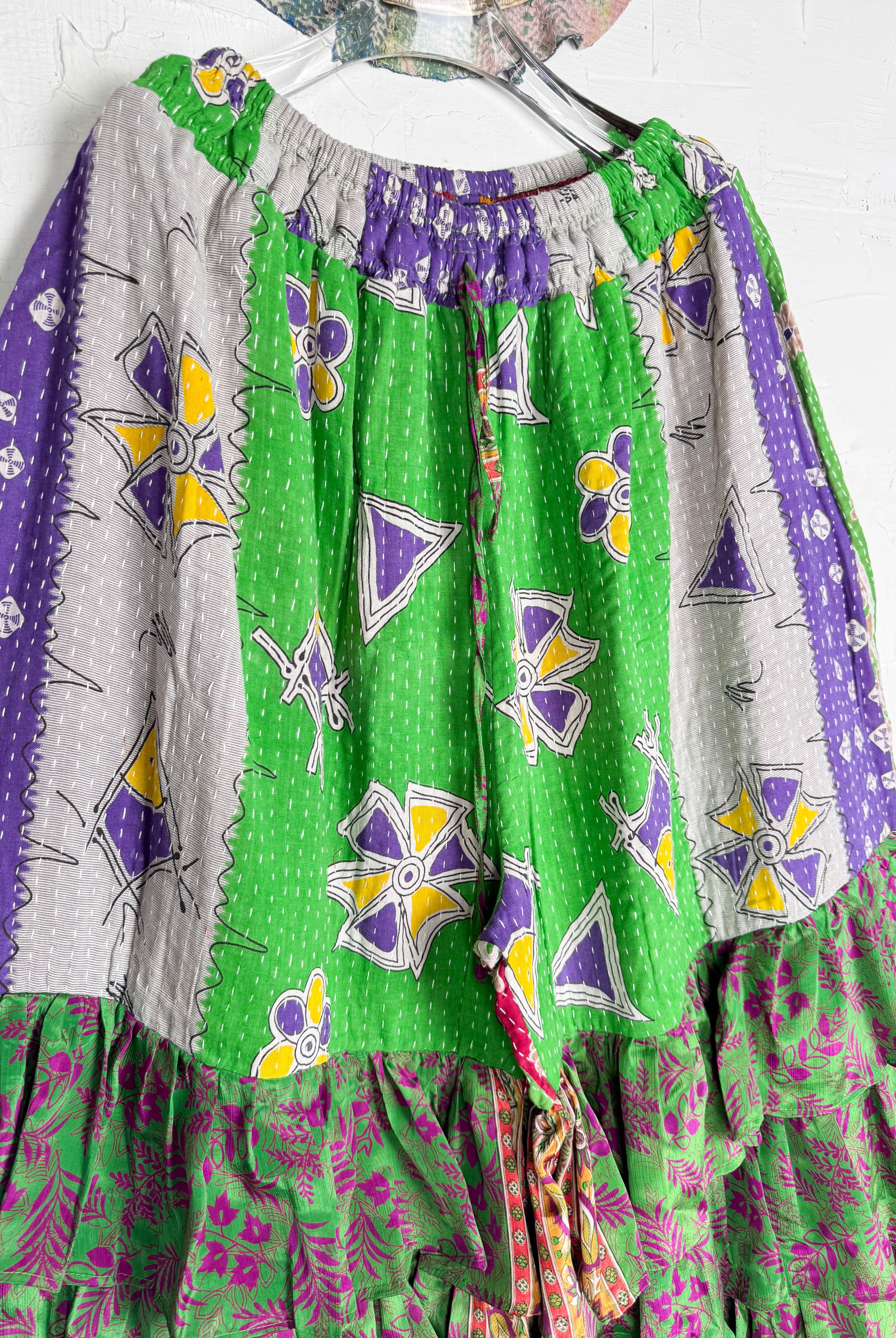 Comfortable maternity silk pants - Love Protect Sustain