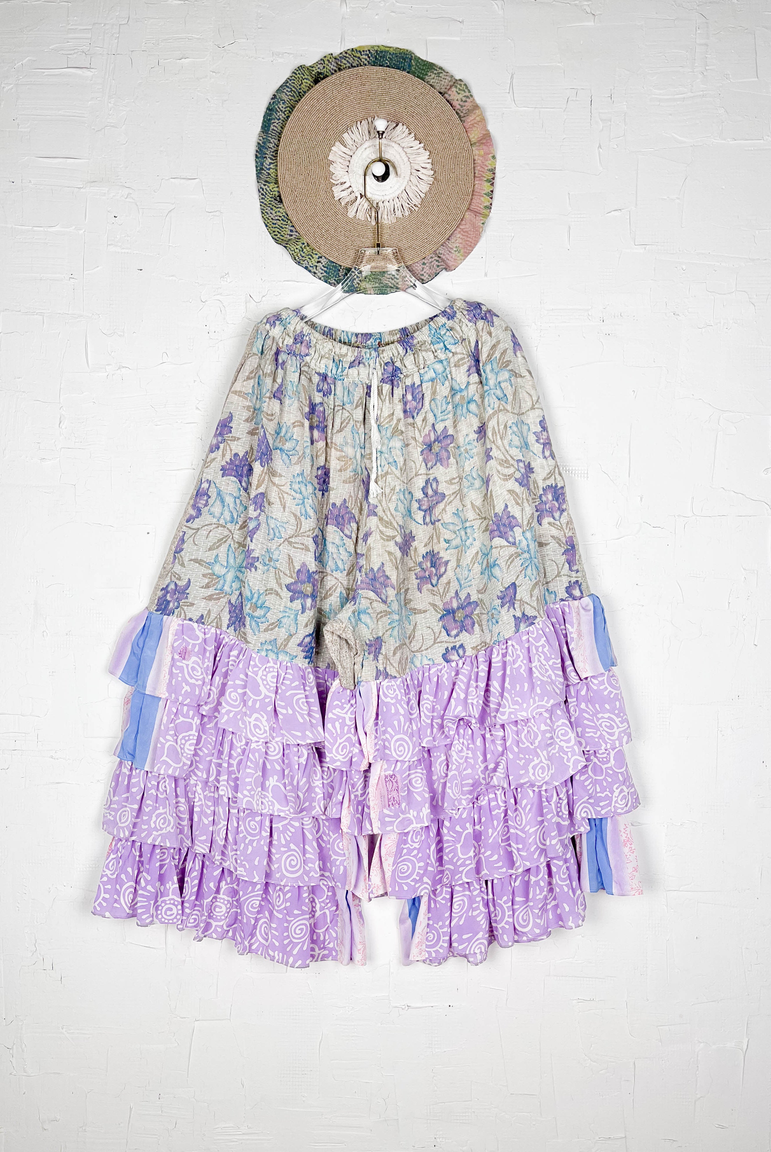 Comfortable maternity silk pants - Love Protect Sustain