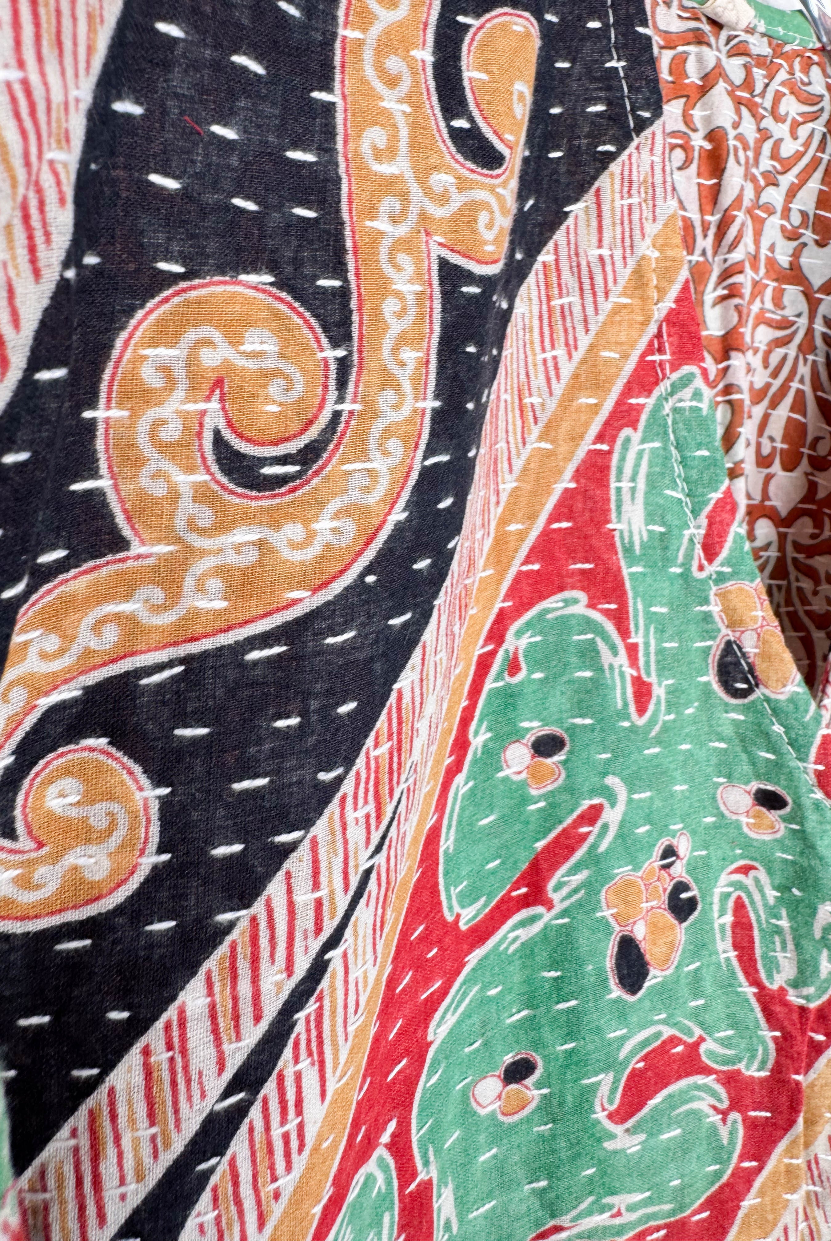 Cotton Kantha dress - Love Protect Sustain