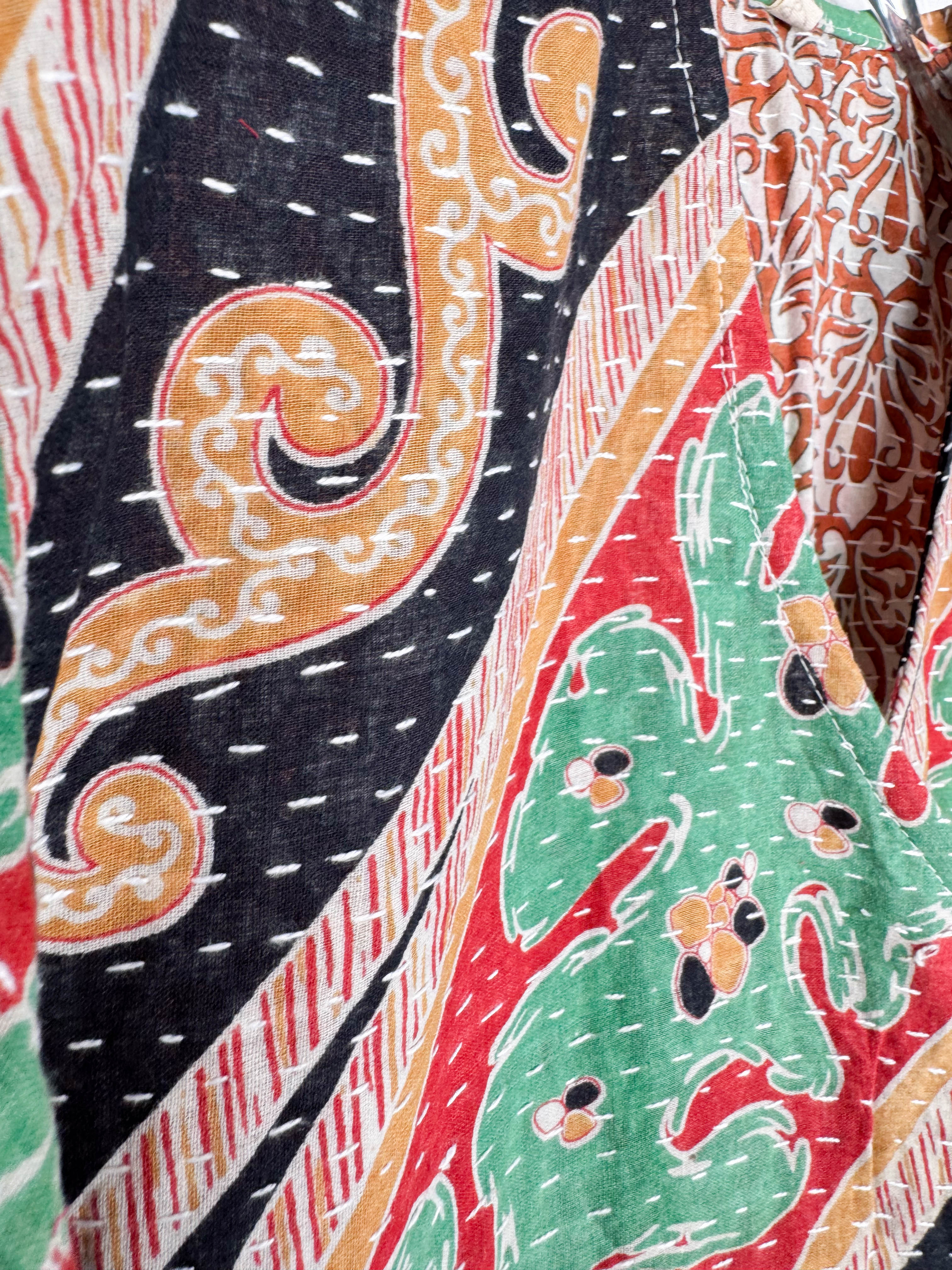 Cotton Kantha dress - Love Protect Sustain