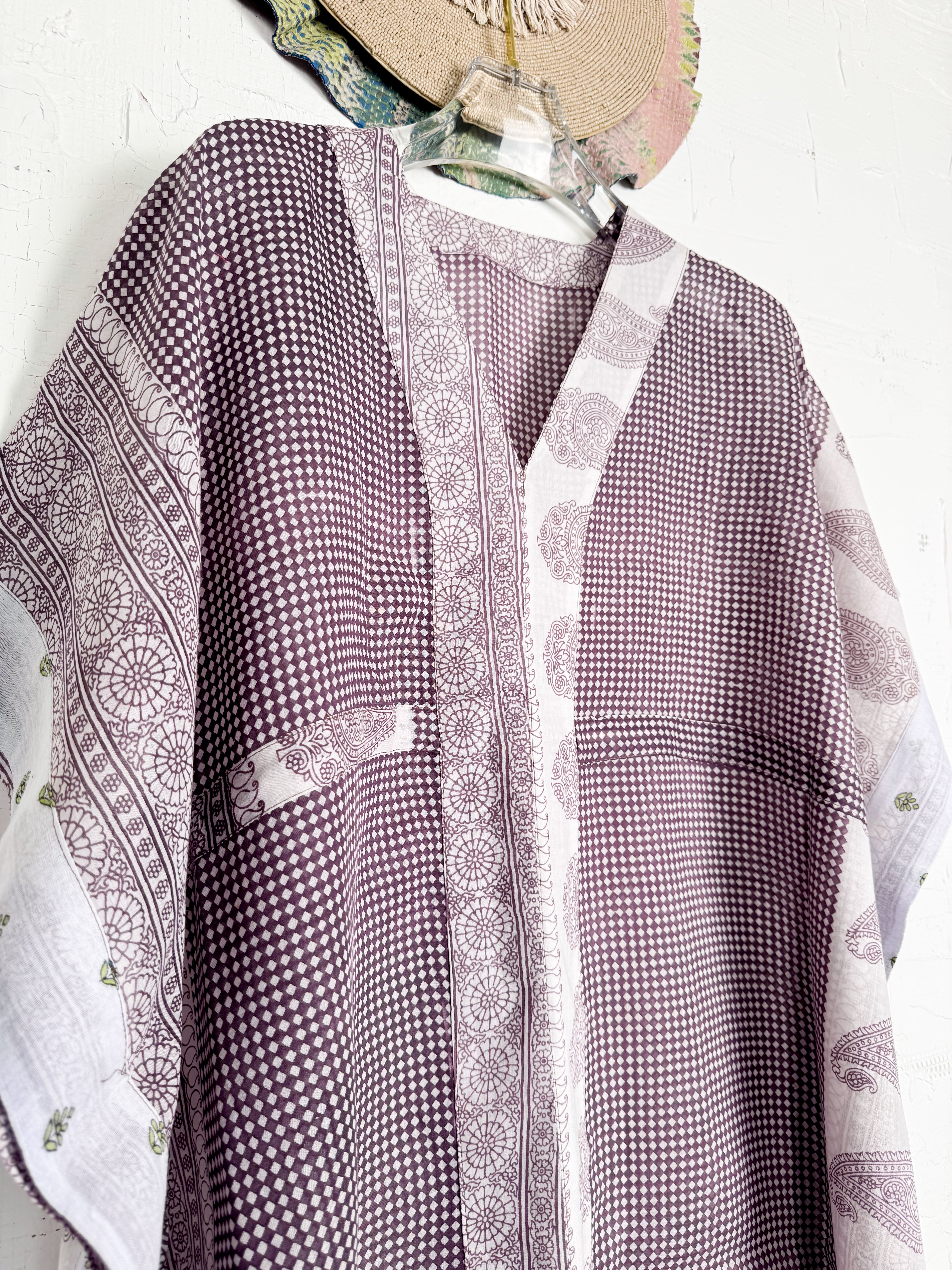 Cotton kaftan - Love Protect Sustain