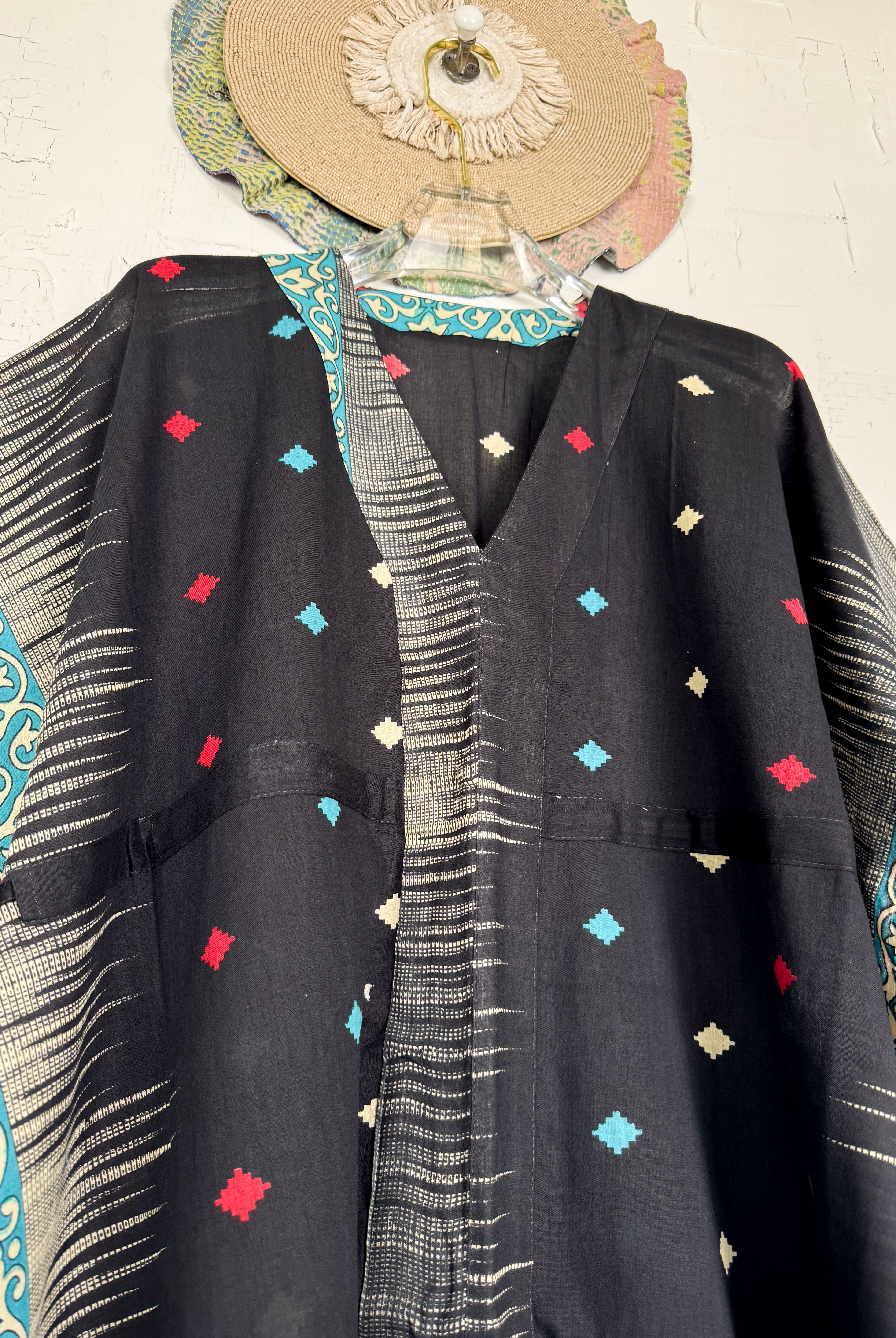 Cotton kaftan - Love Protect Sustain