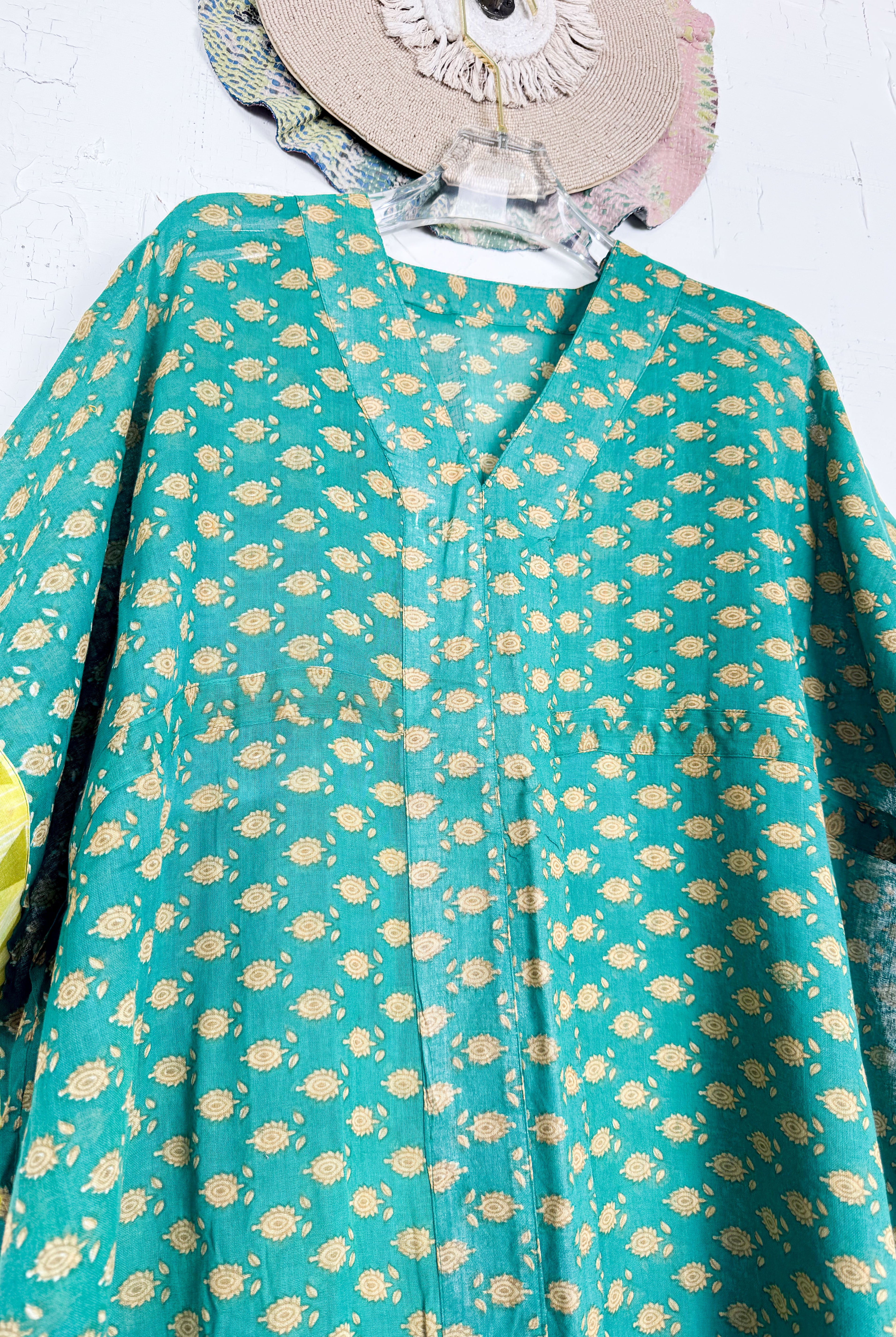 Cotton kaftan - Love Protect Sustain