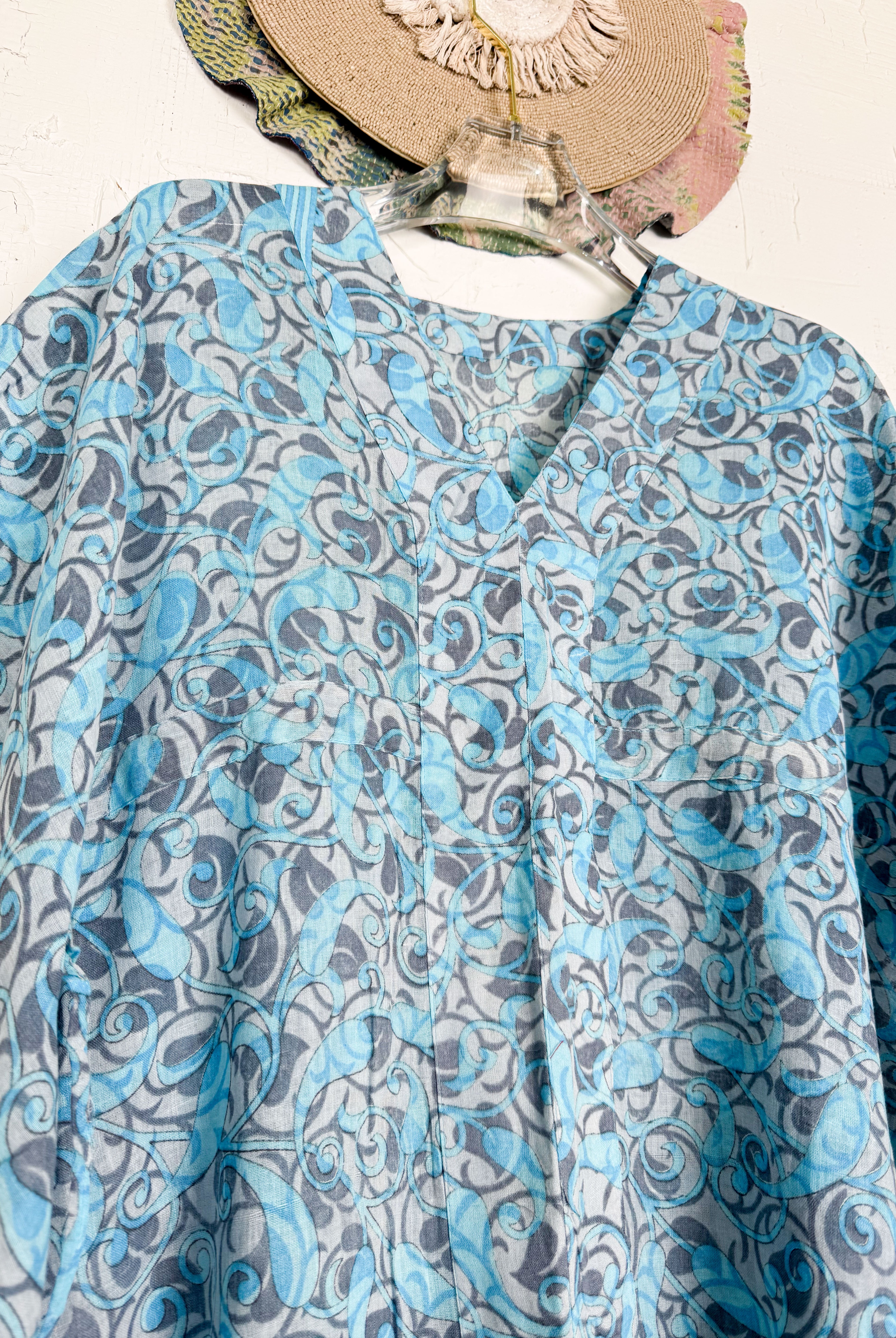 Cotton kaftan - Love Protect Sustain