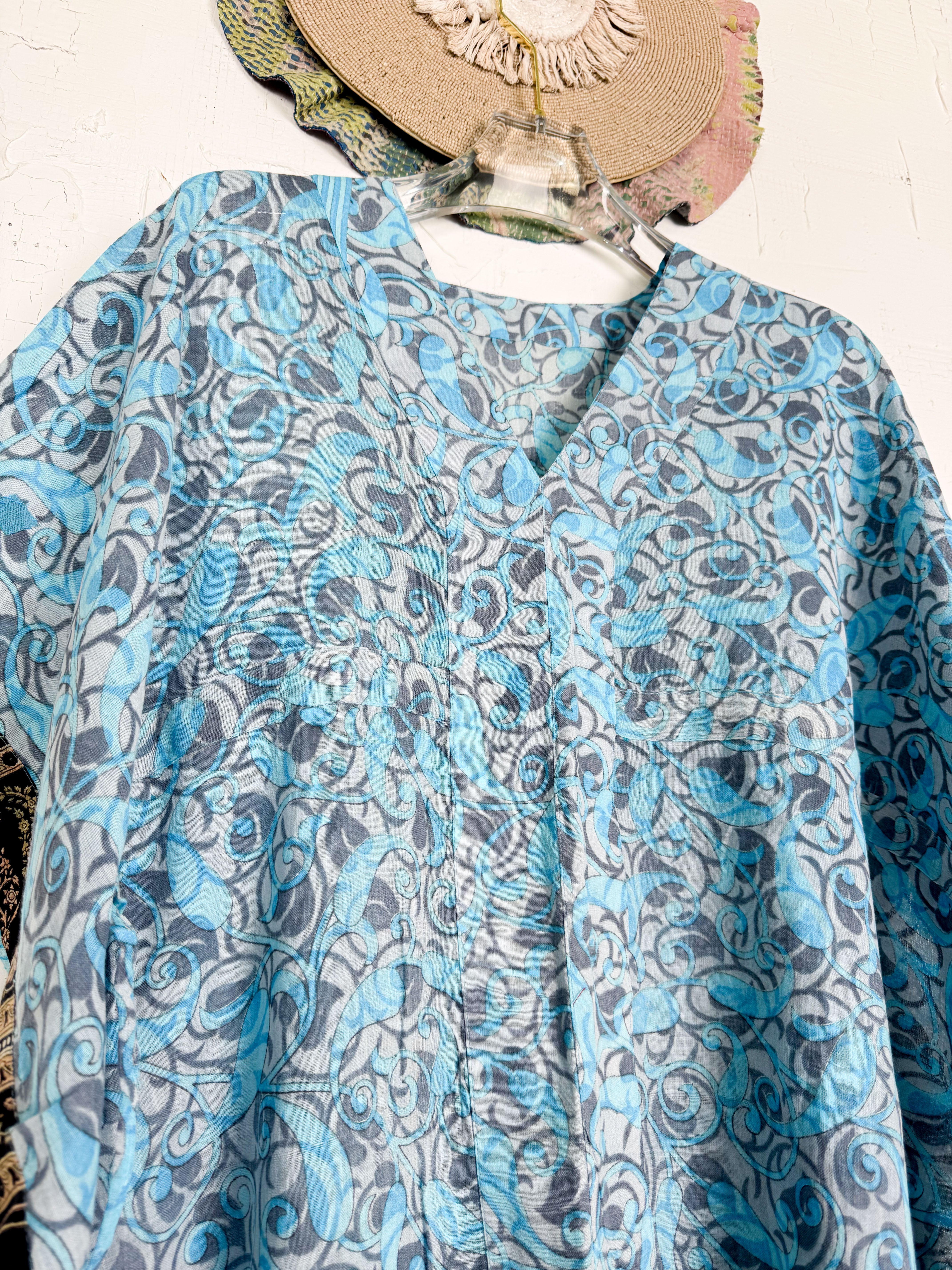 Cotton kaftan - Love Protect Sustain