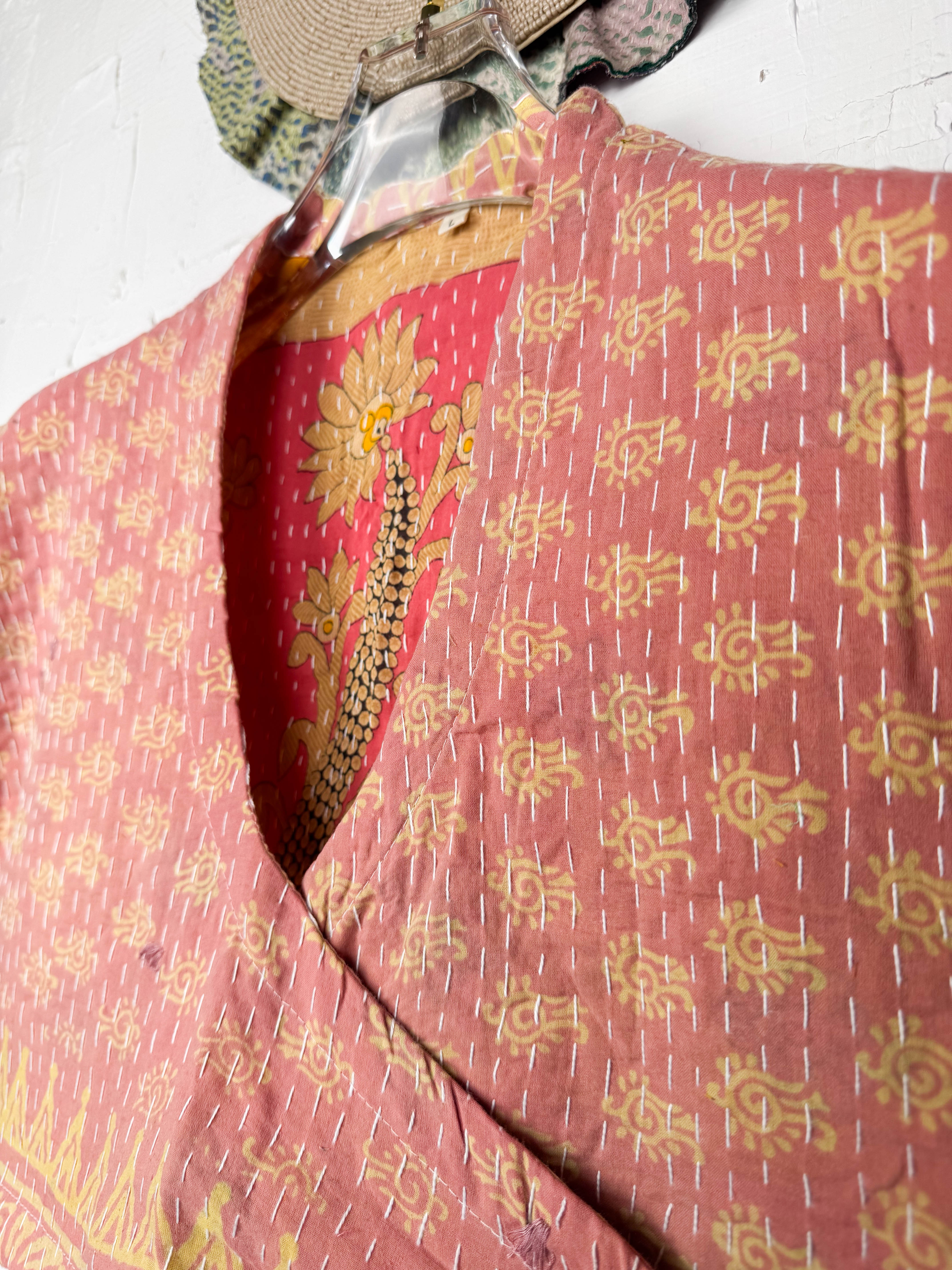 Cotton kantha top - Love Protect Sustain