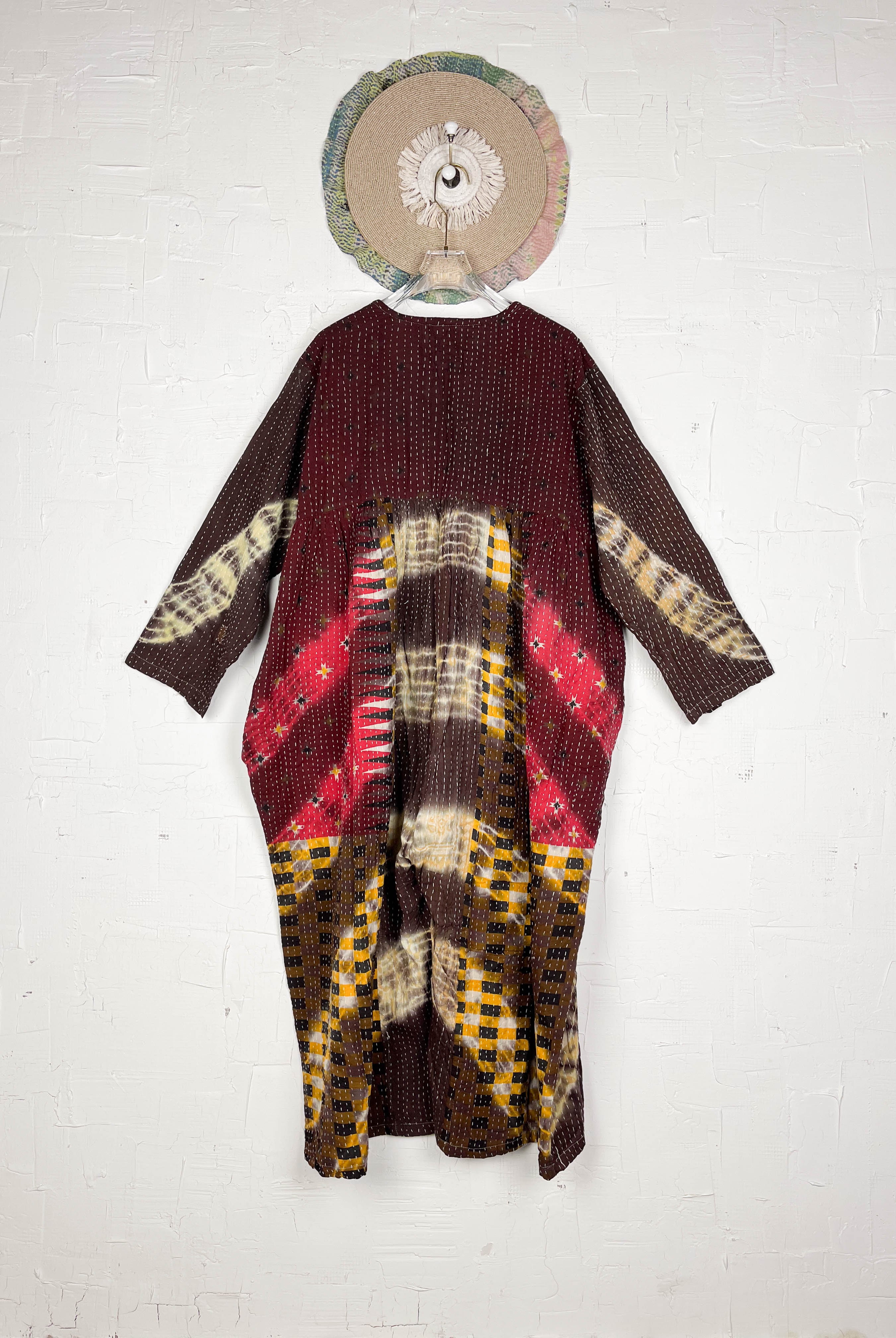 Cotton tie dye jumpsuit - Love Protect Sustain