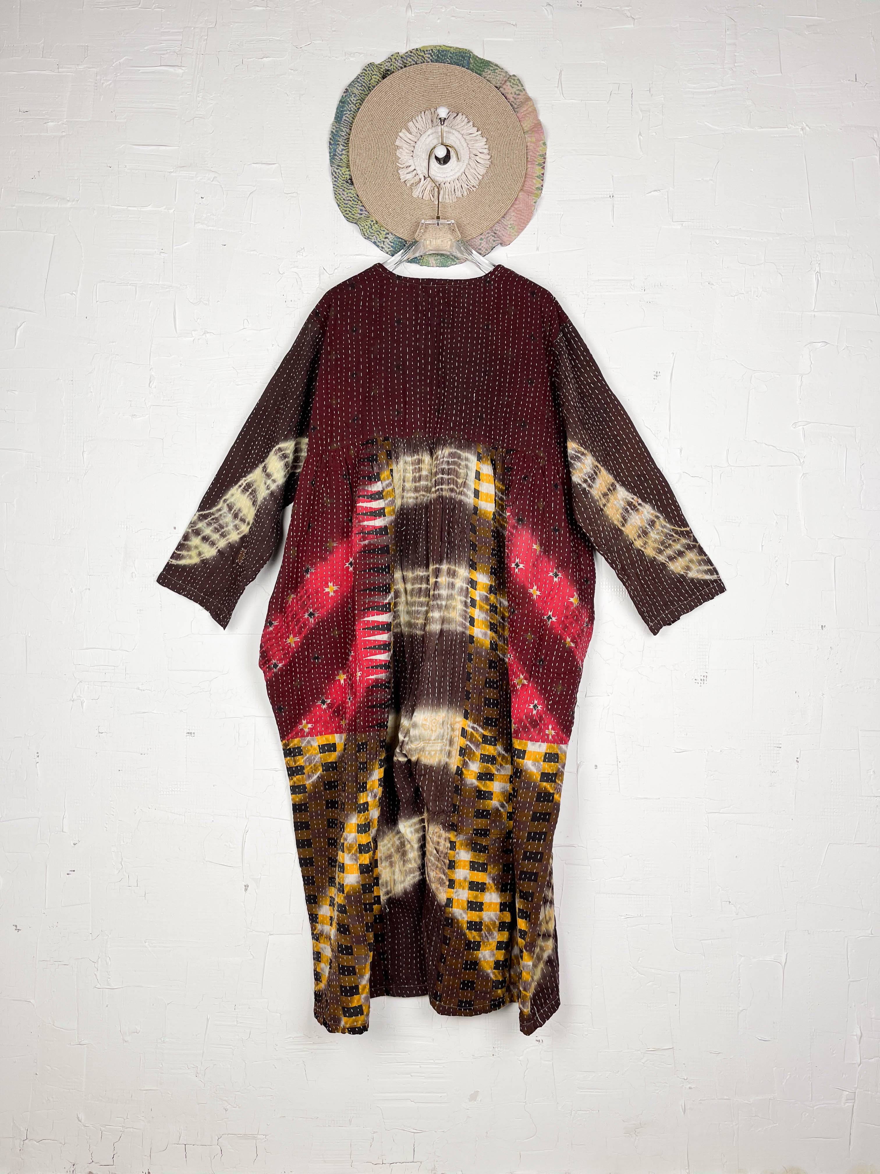 Cotton tie dye jumpsuit - Love Protect Sustain