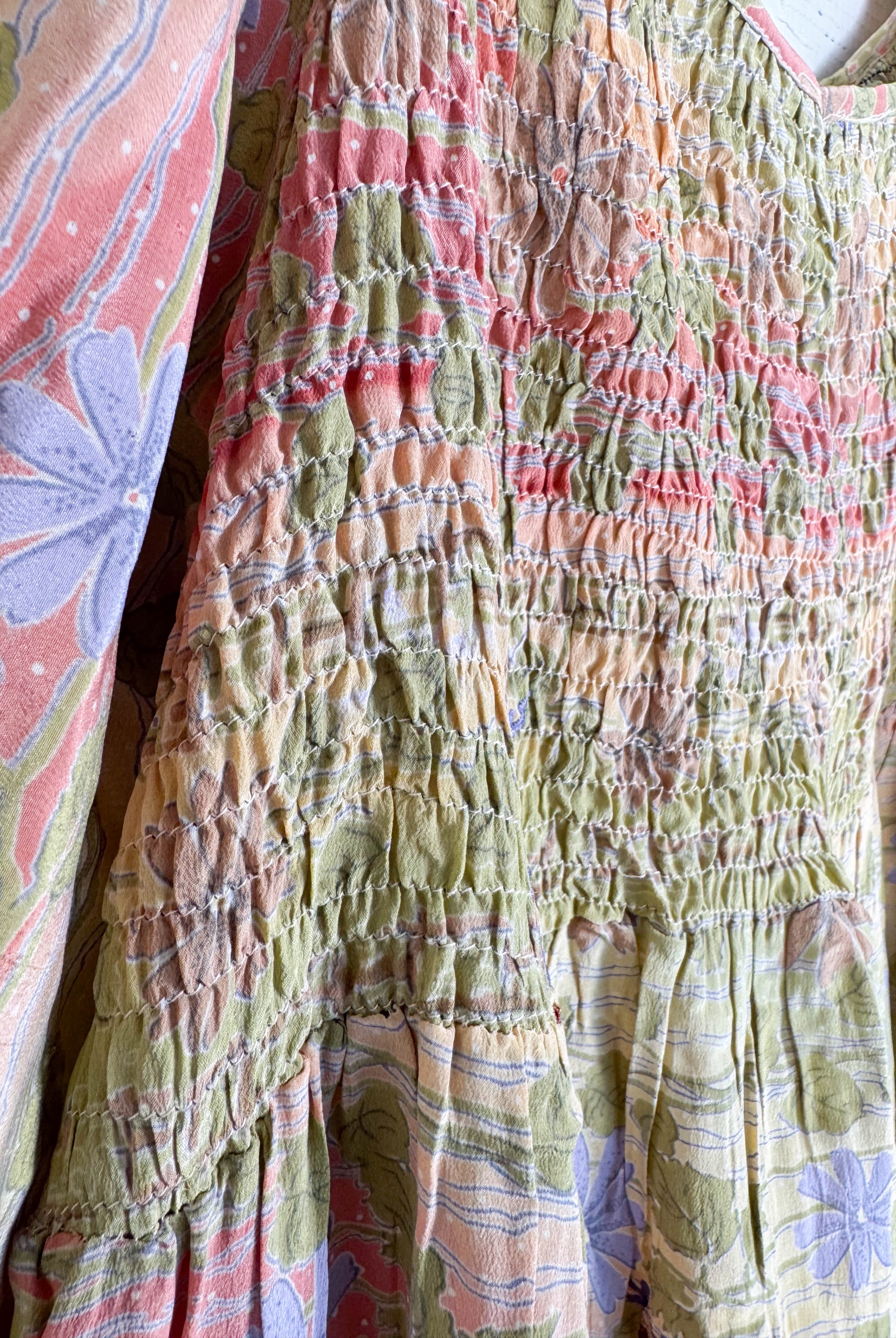 Crepe Silk Dress - Love Protect Sustain