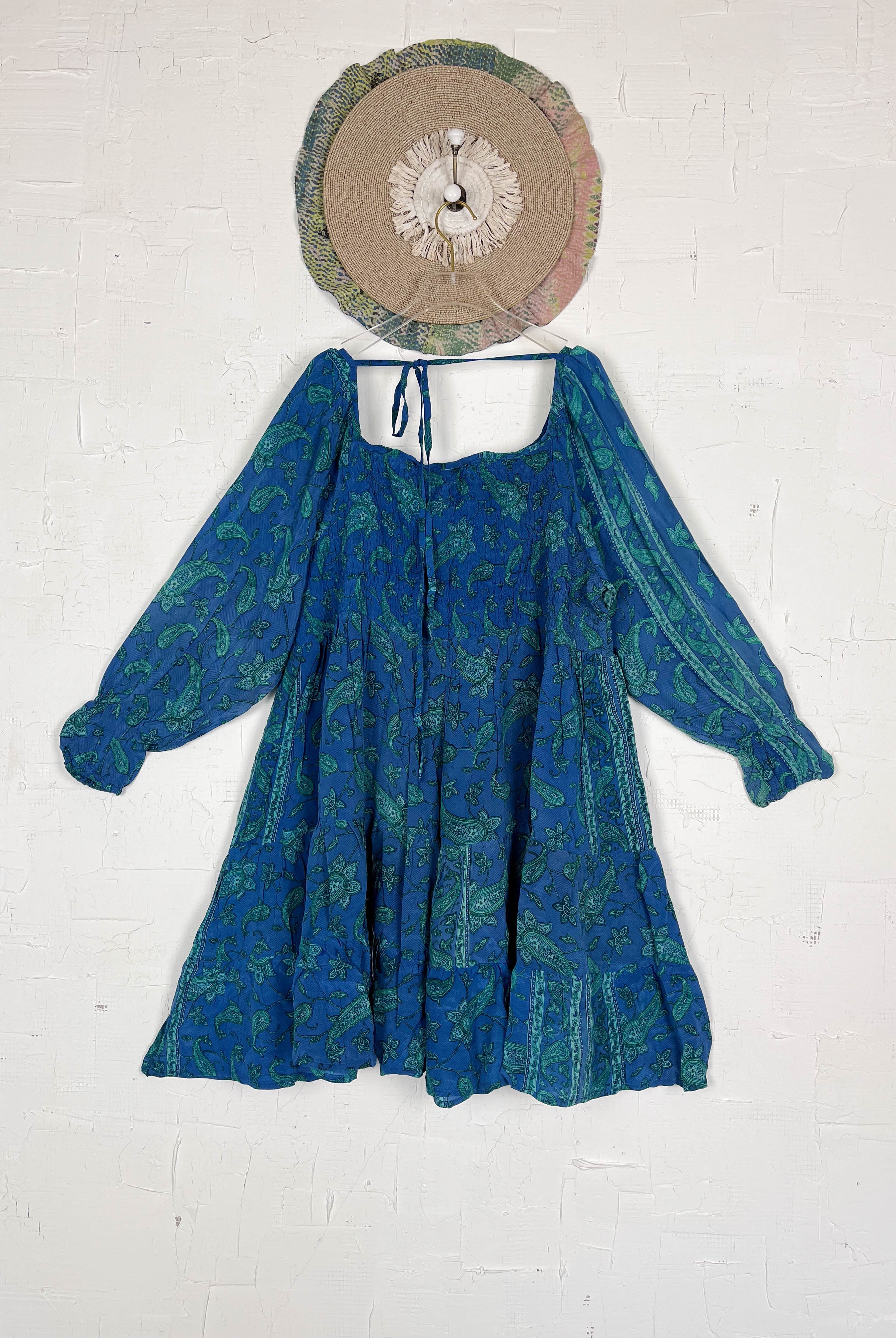 Crepe silk dress - Love Protect Sustain