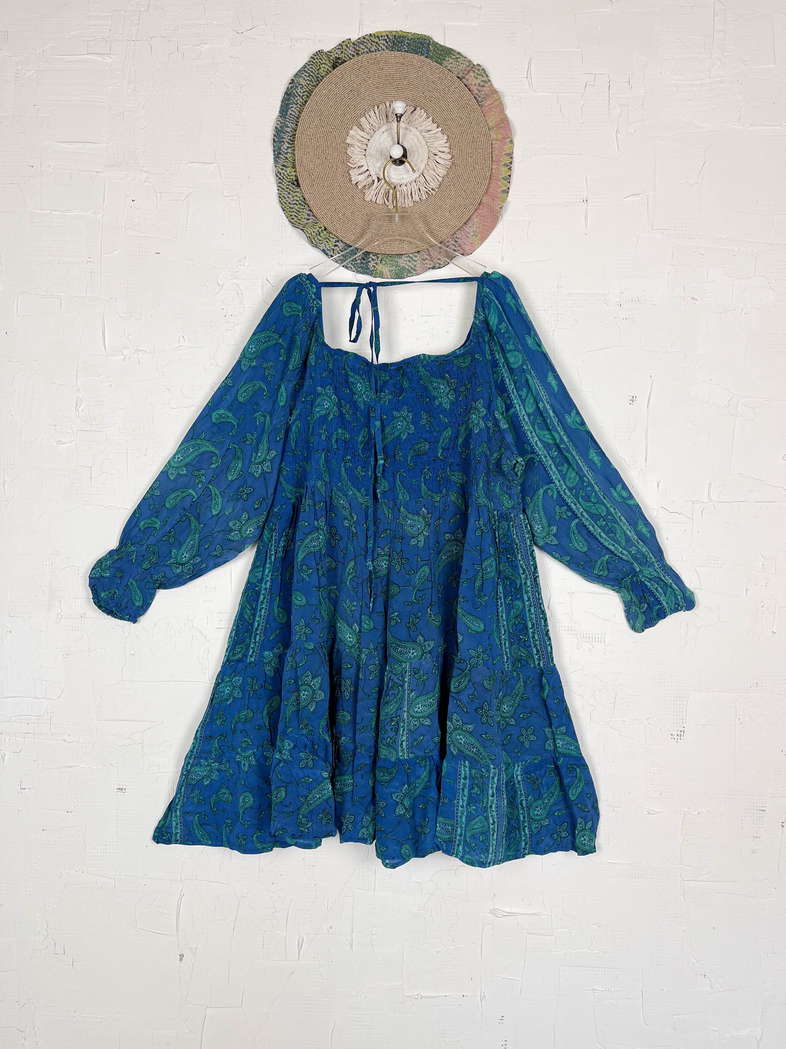 Crepe silk dress - Love Protect Sustain