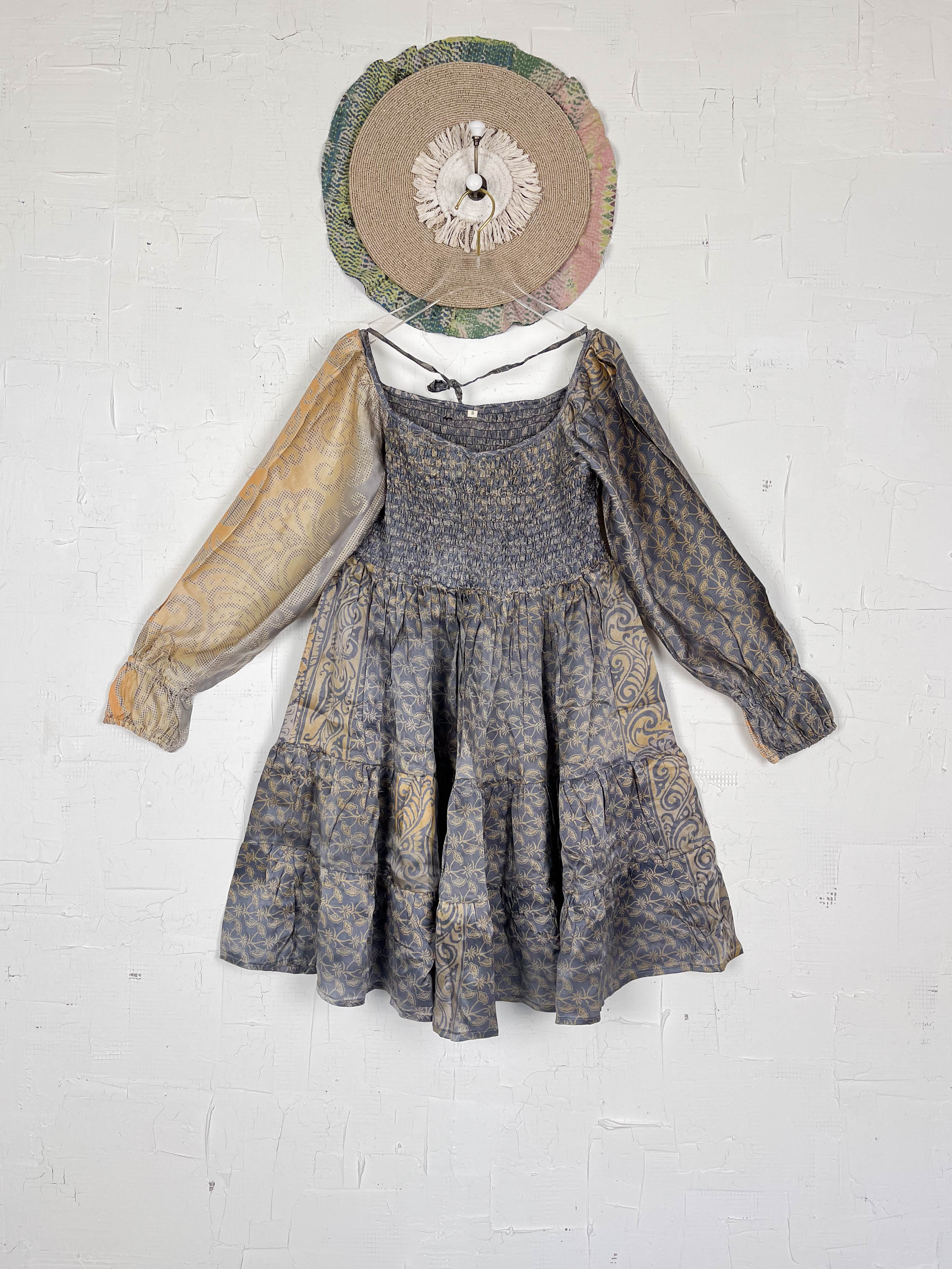 Crepe silk dress - Love Protect Sustain