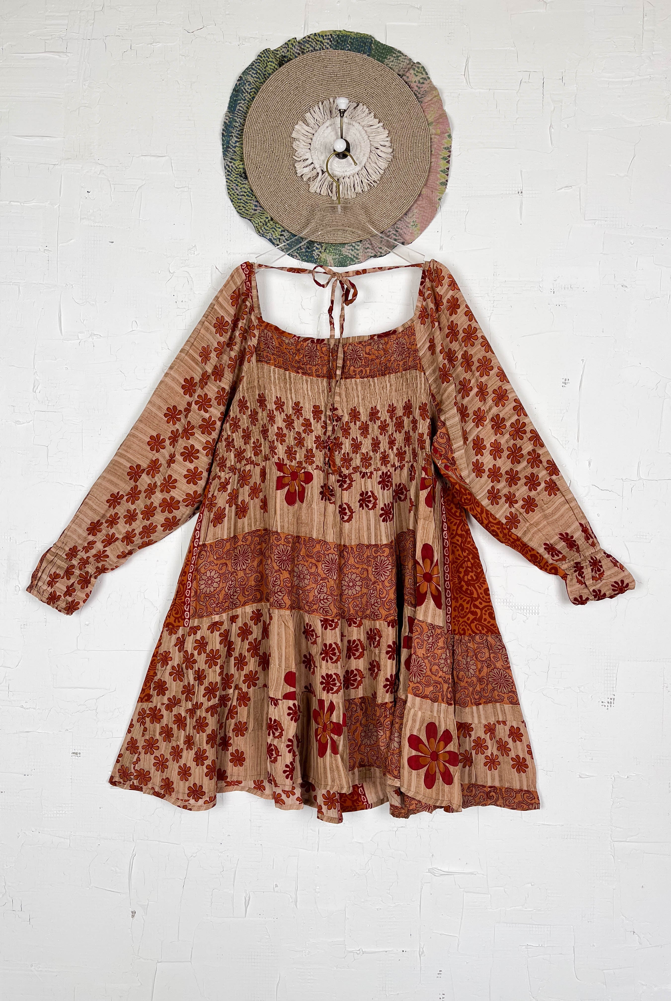 Crepe silk dress - Love Protect Sustain