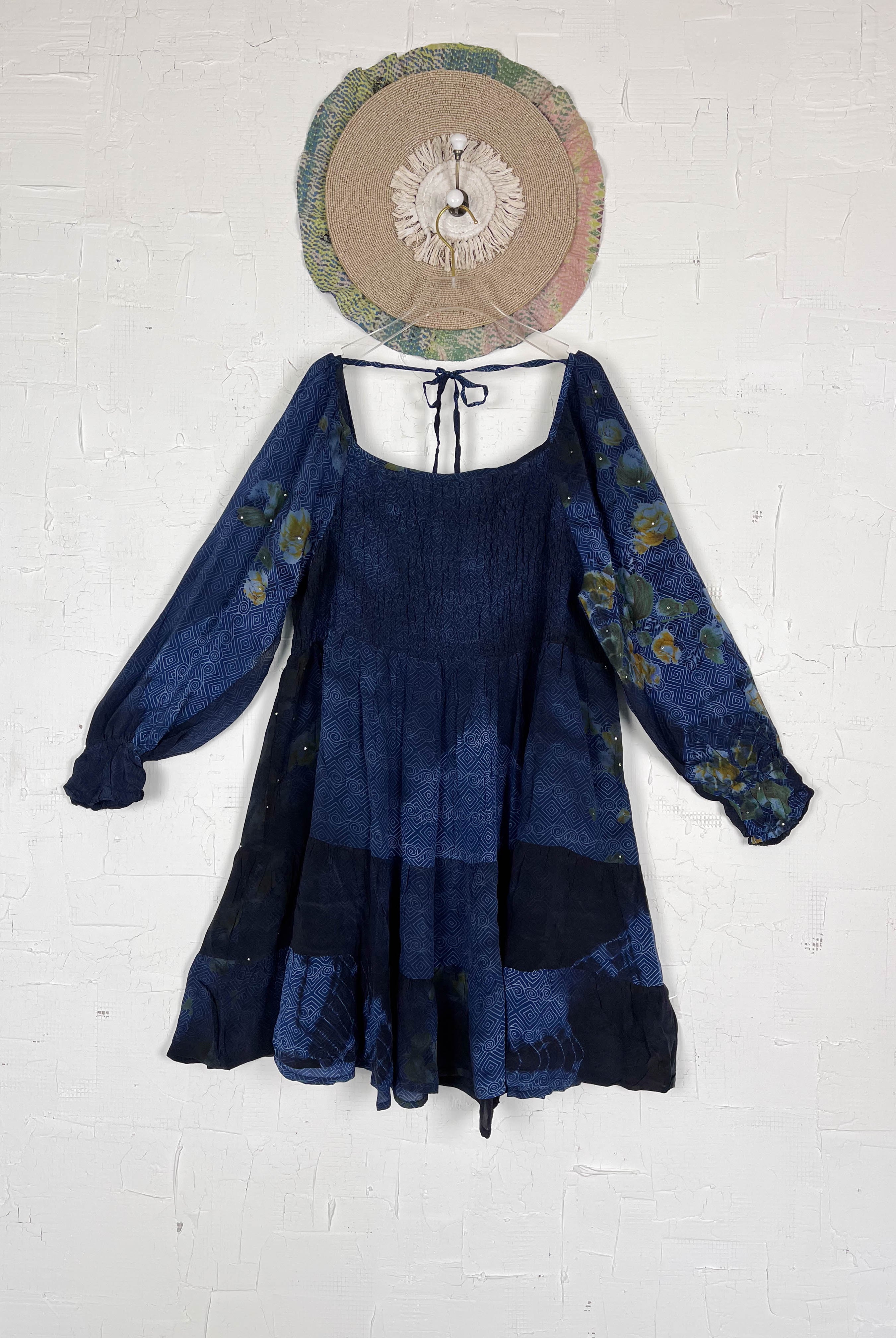 Crepe silk dress - Love Protect Sustain