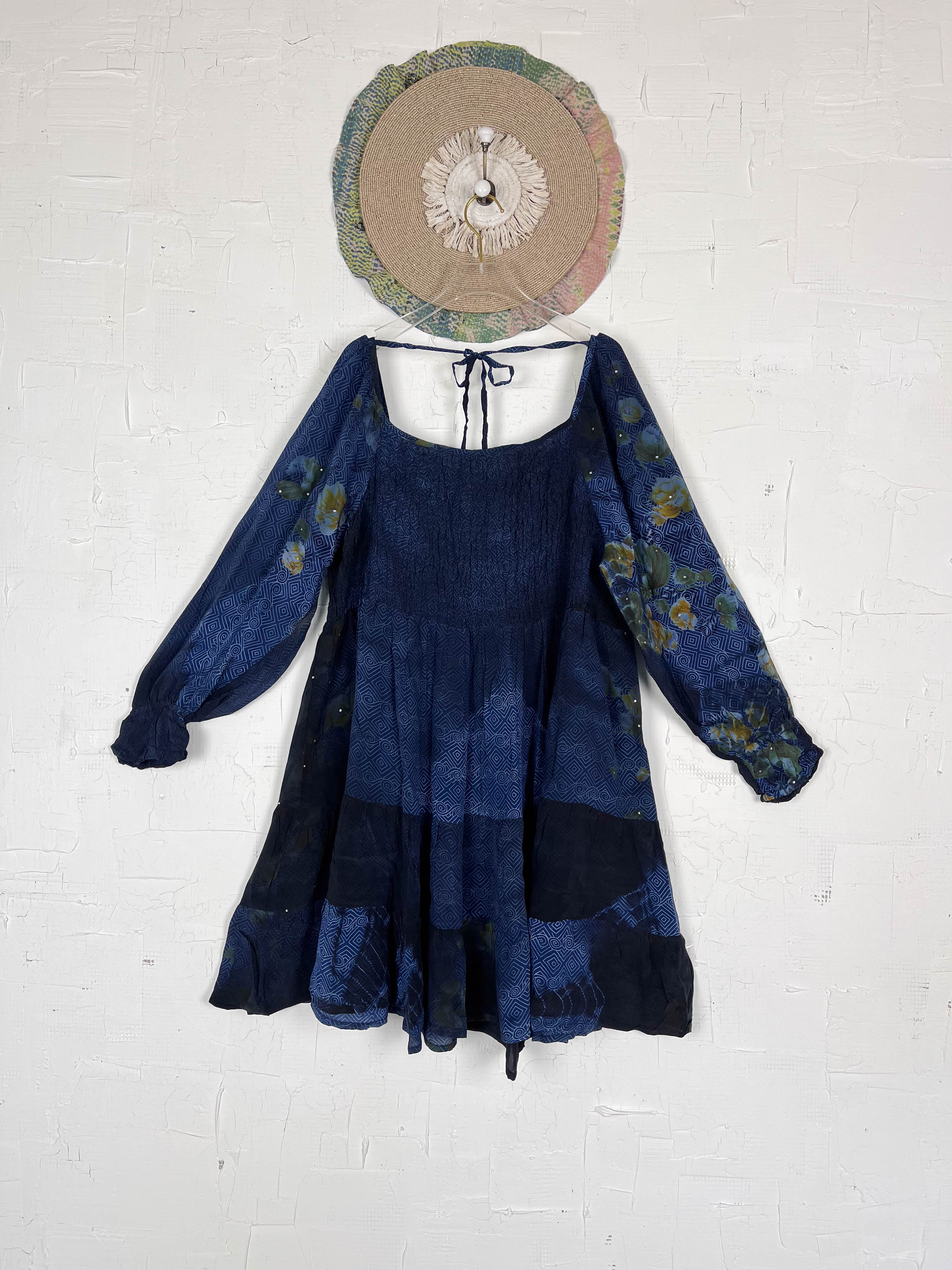 Crepe silk dress - Love Protect Sustain