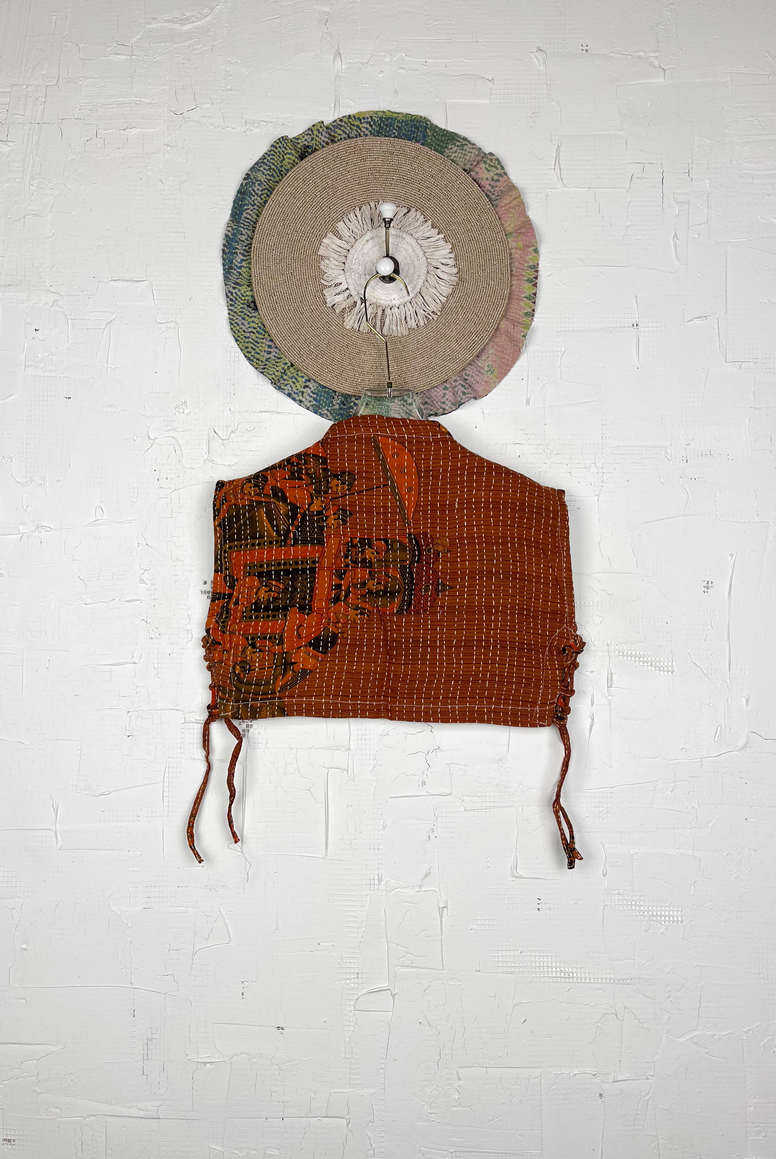 Crop kantha top - Love Protect Sustain