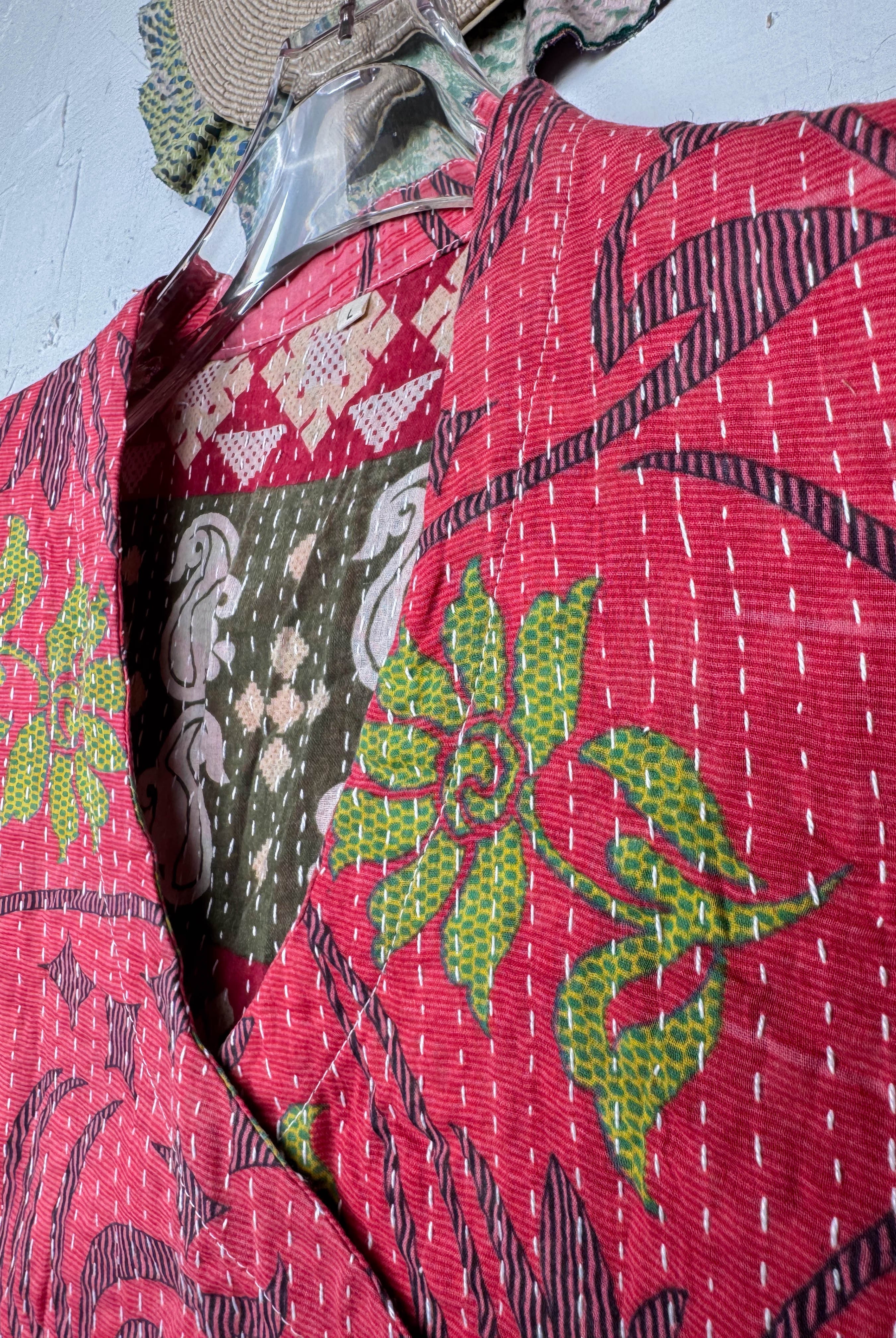 Embroidered Kantha top - Love Protect Sustain