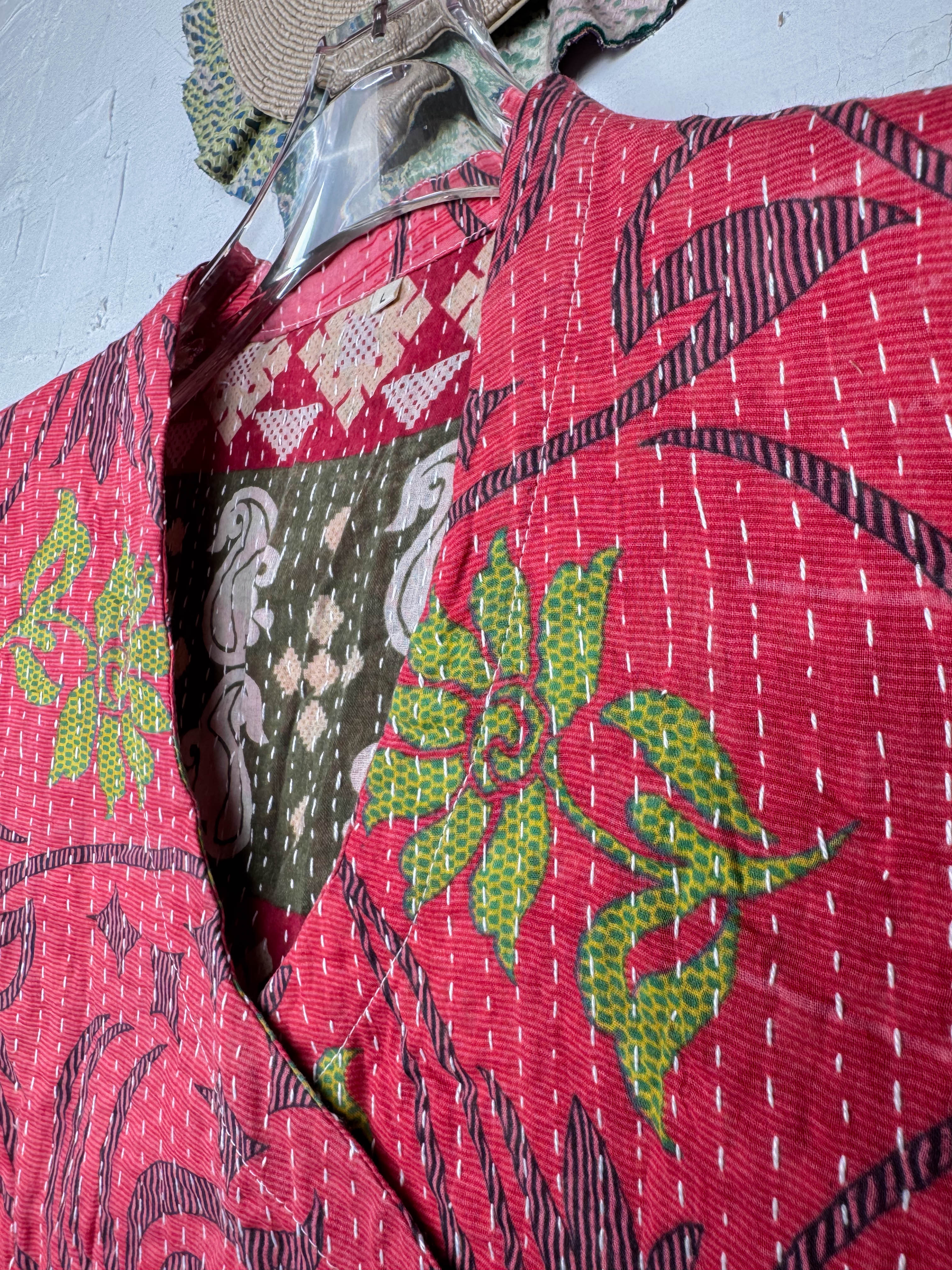 Embroidered Kantha top - Love Protect Sustain