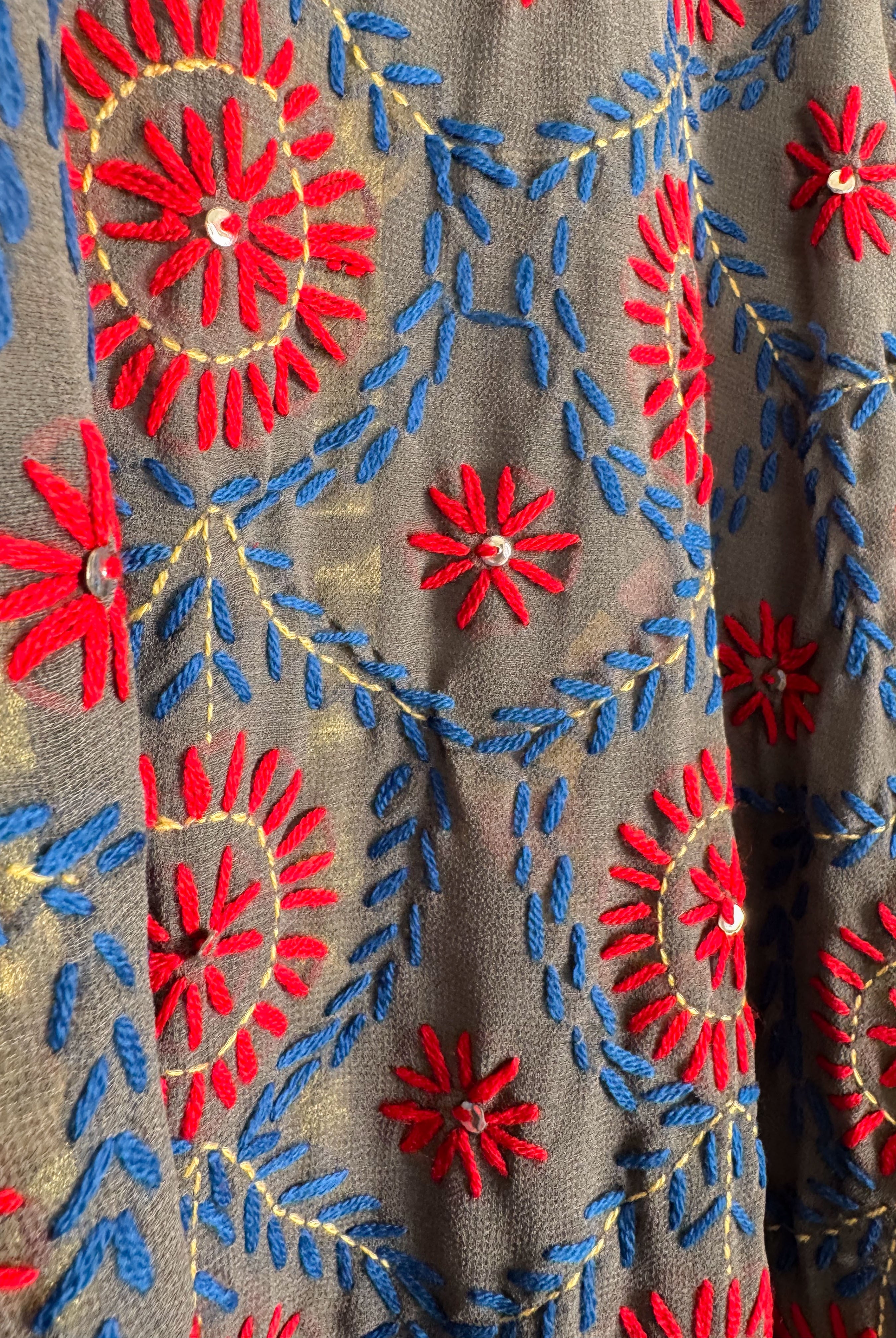 Embroidery Robe - Love Protect Sustain