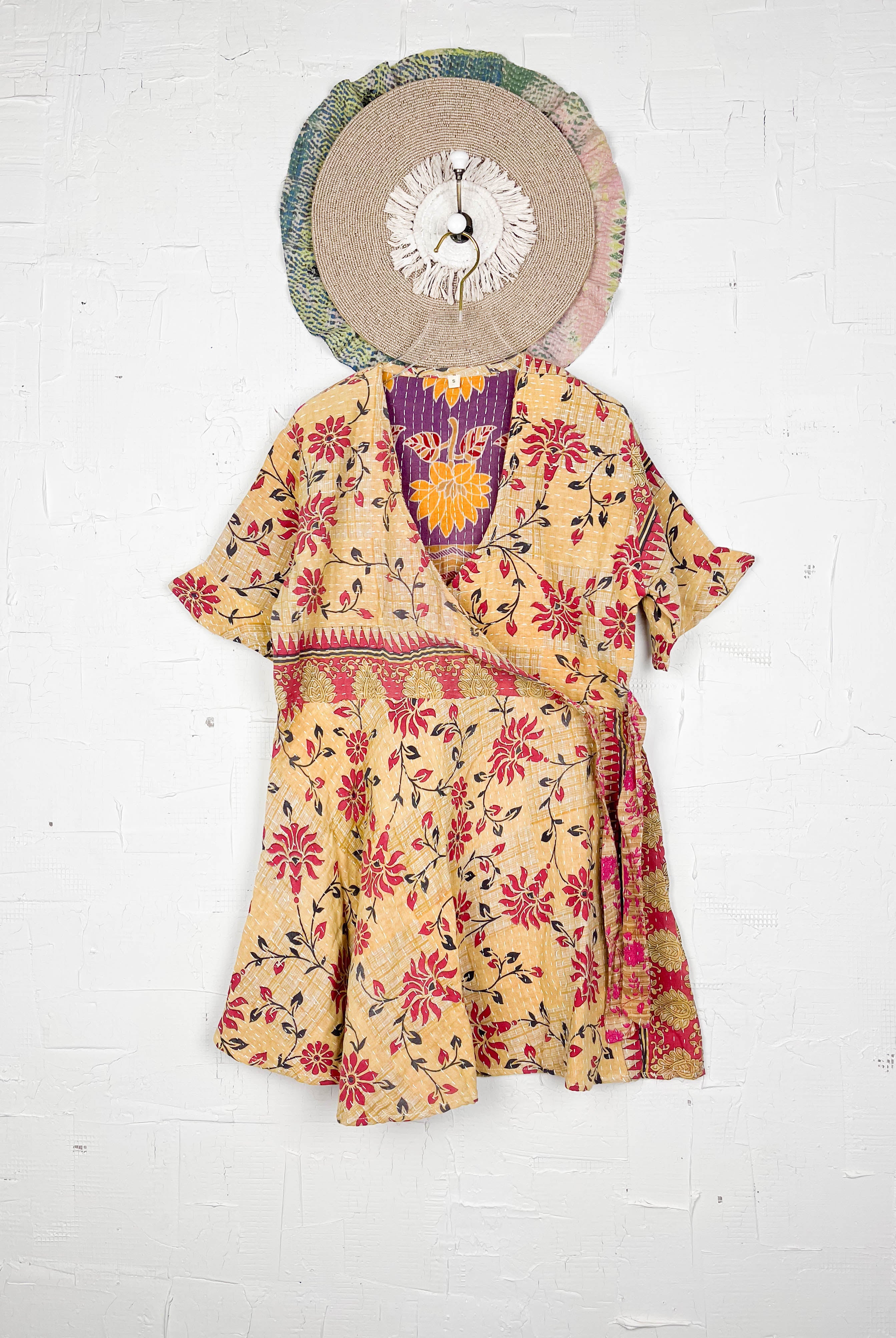 Ethical Kantha dress - Love Protect Sustain