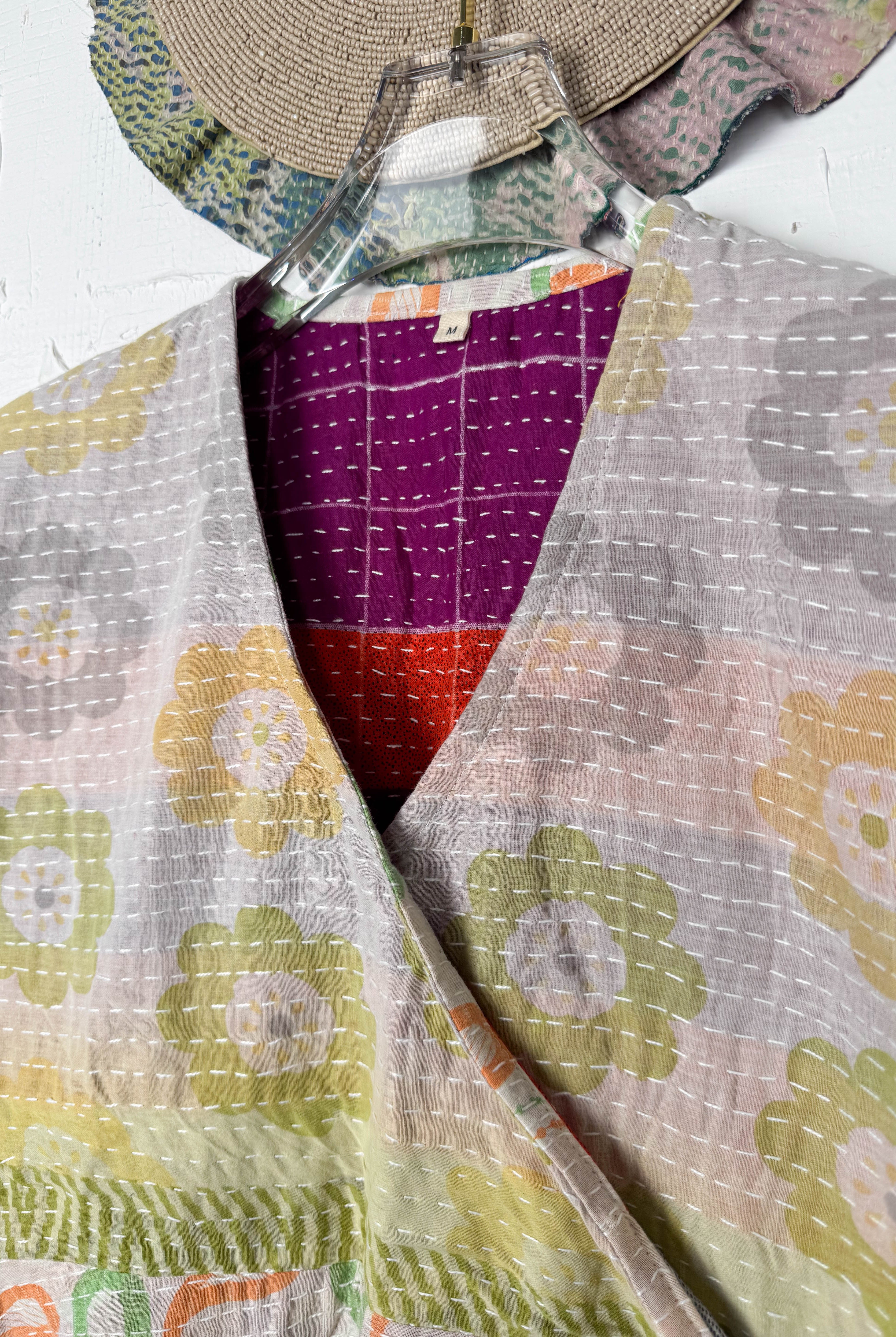 Ethical Kantha dress - Love Protect Sustain