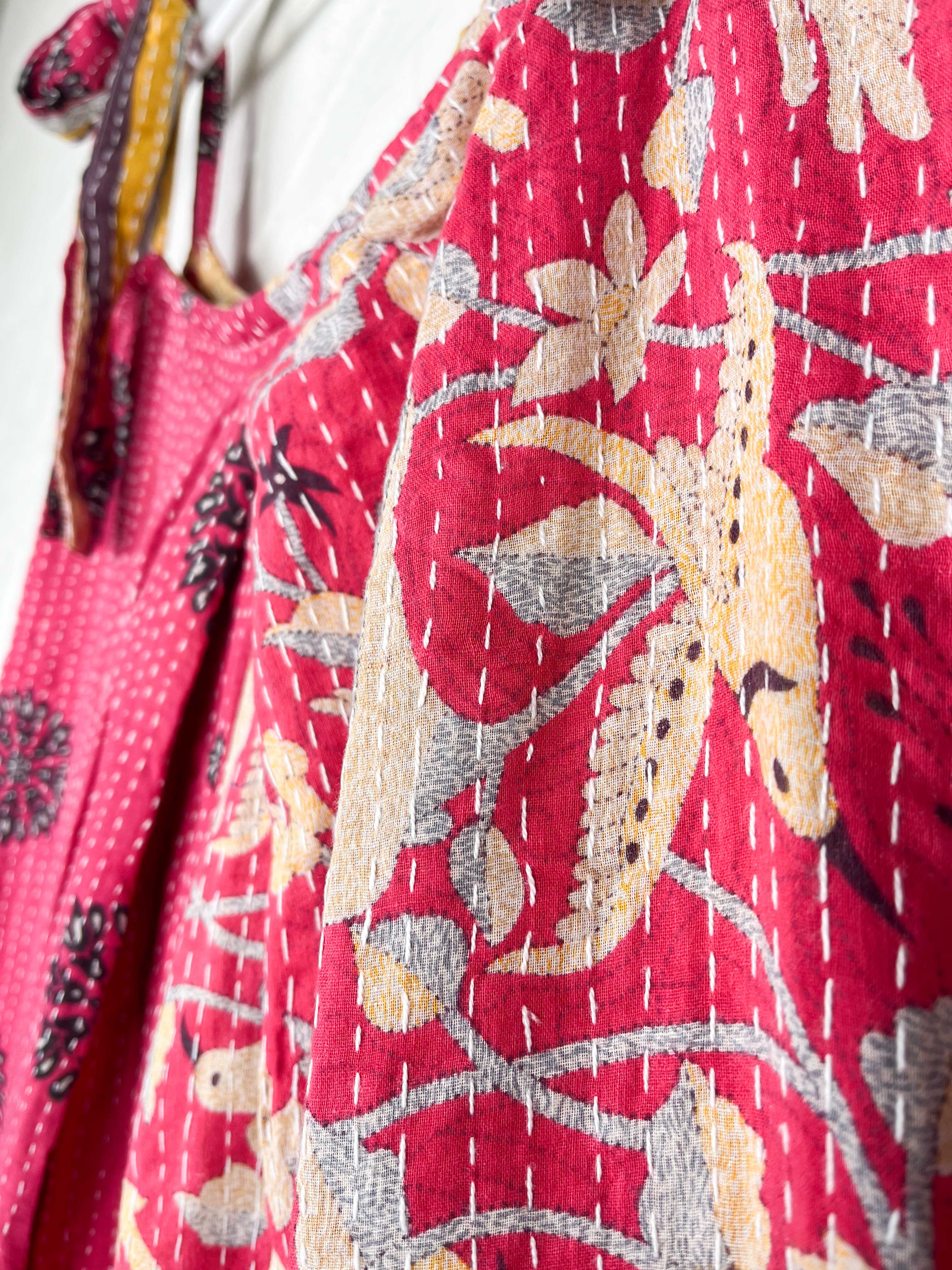 Ethnic print jumpsuit - Love Protect Sustain