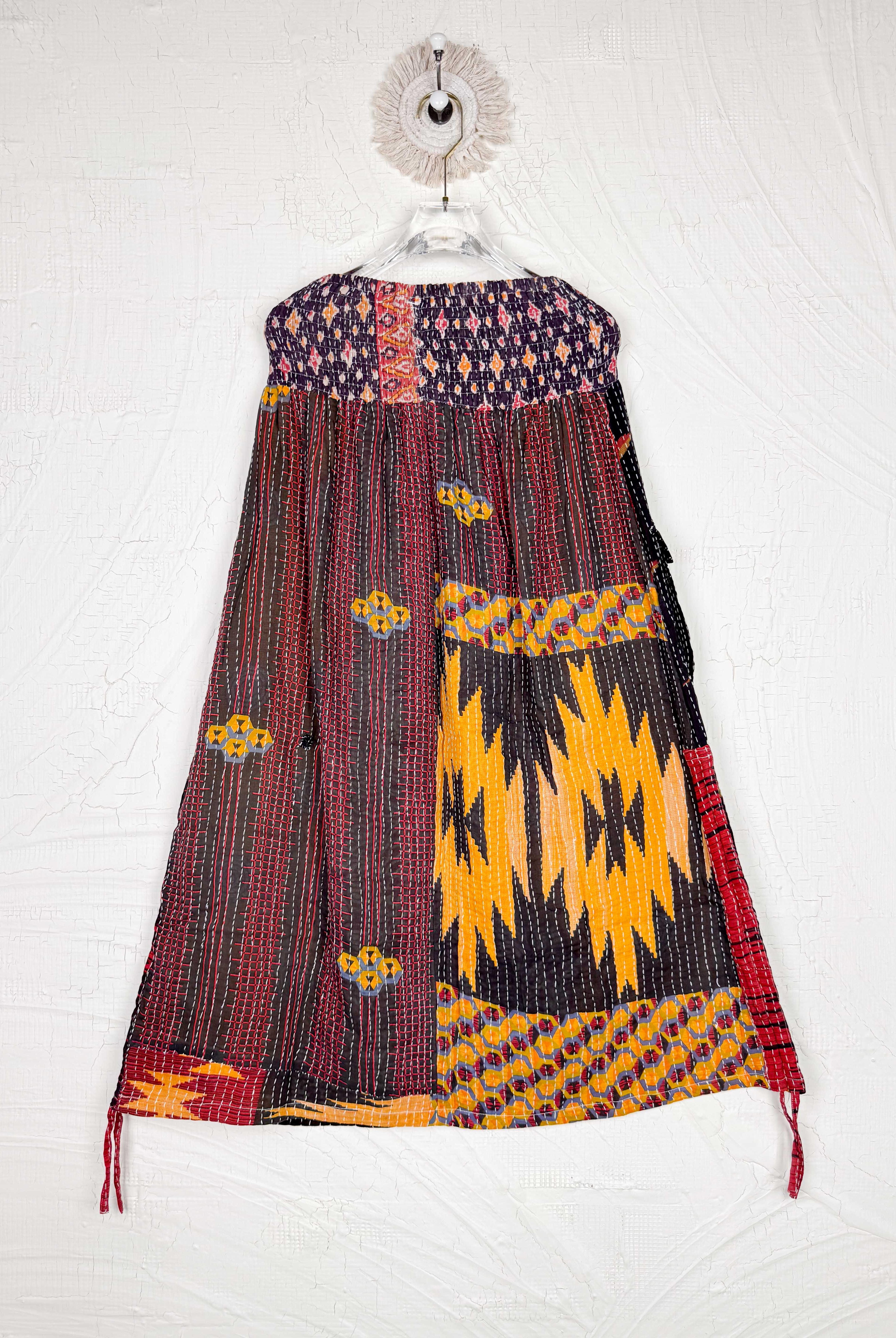 Ethnic print maxi skirt - Love Protect Sustain
