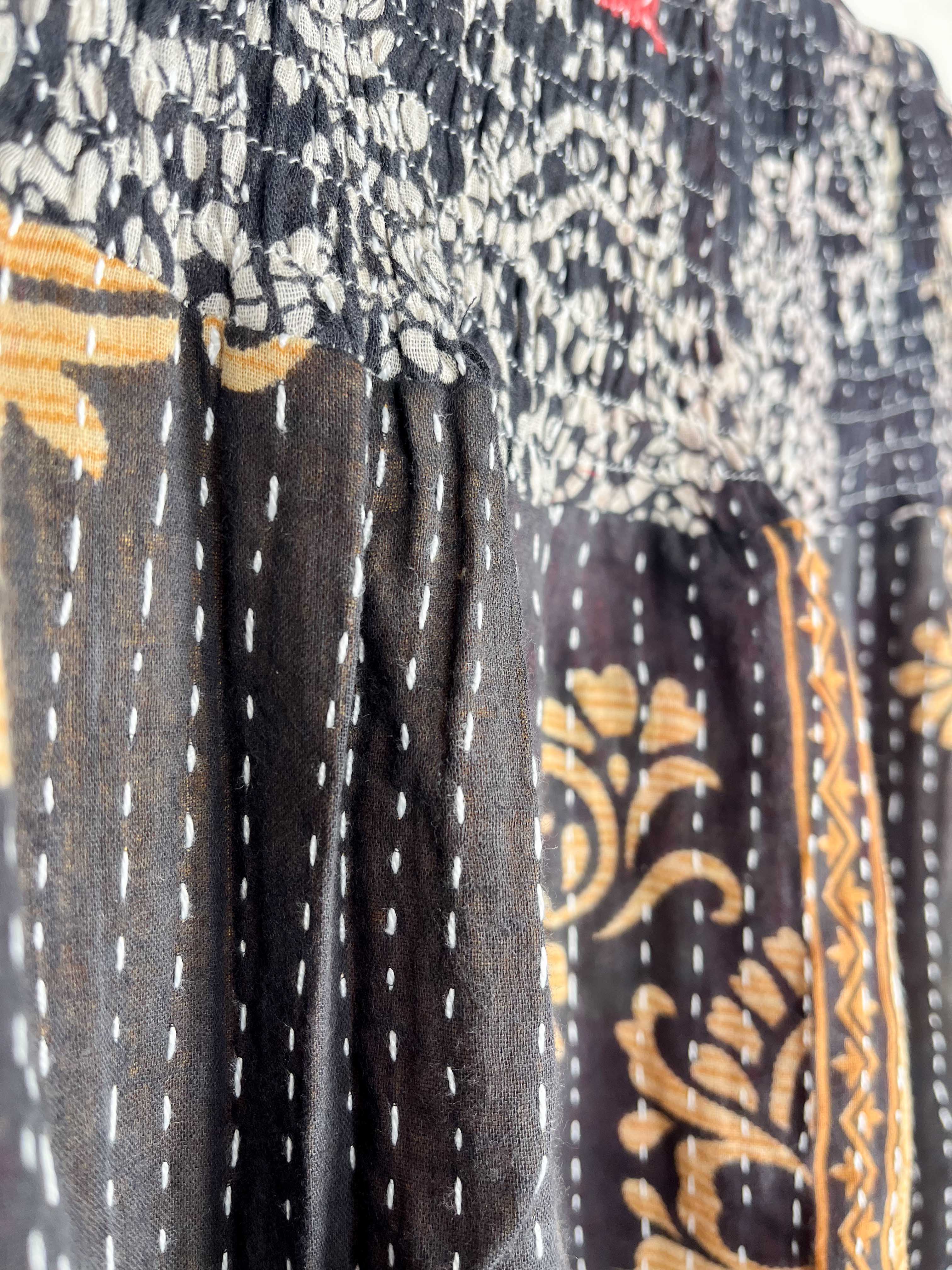 Ethnic print maxi skirt - Love Protect Sustain