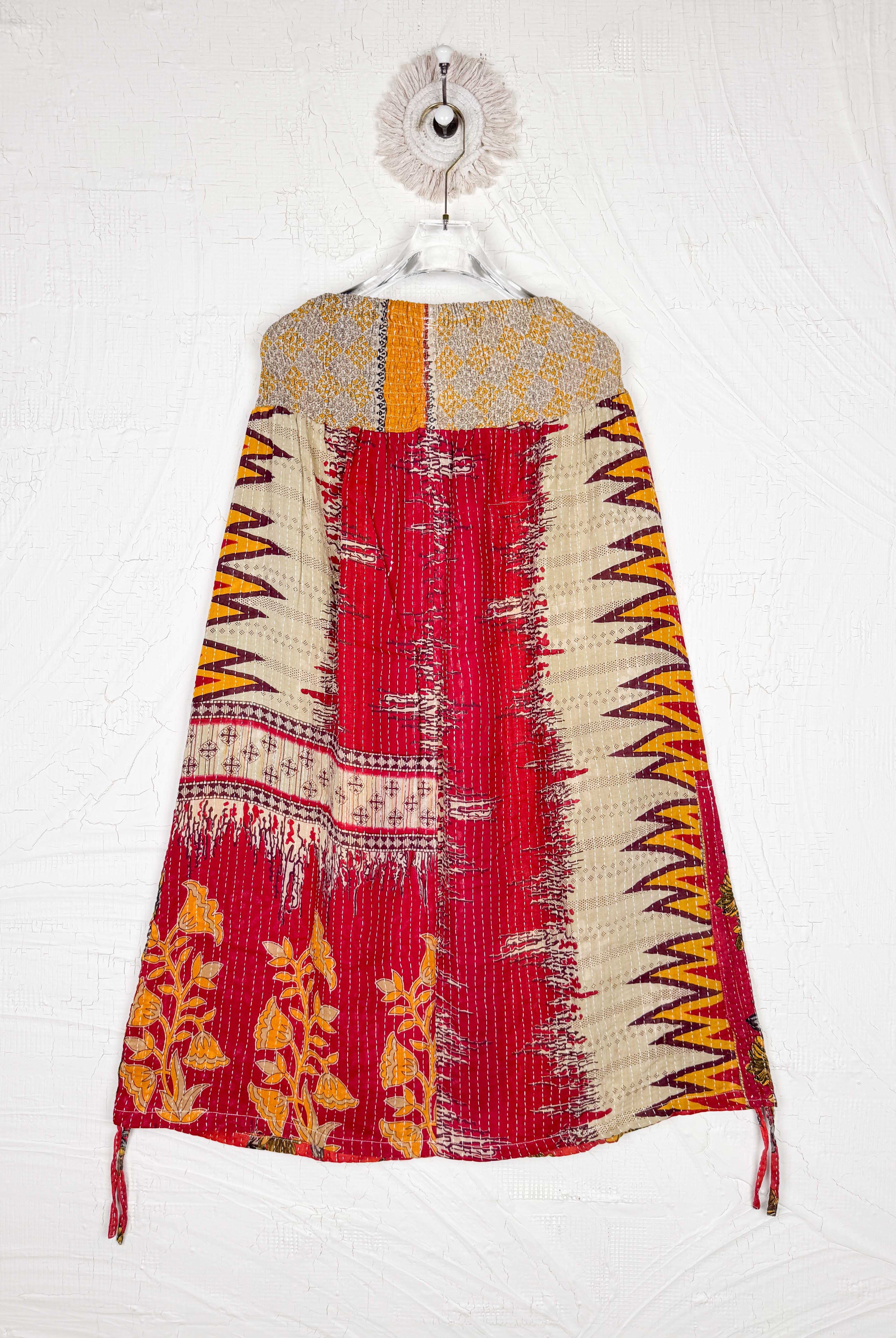 Ethnic print maxi skirt - Love Protect Sustain