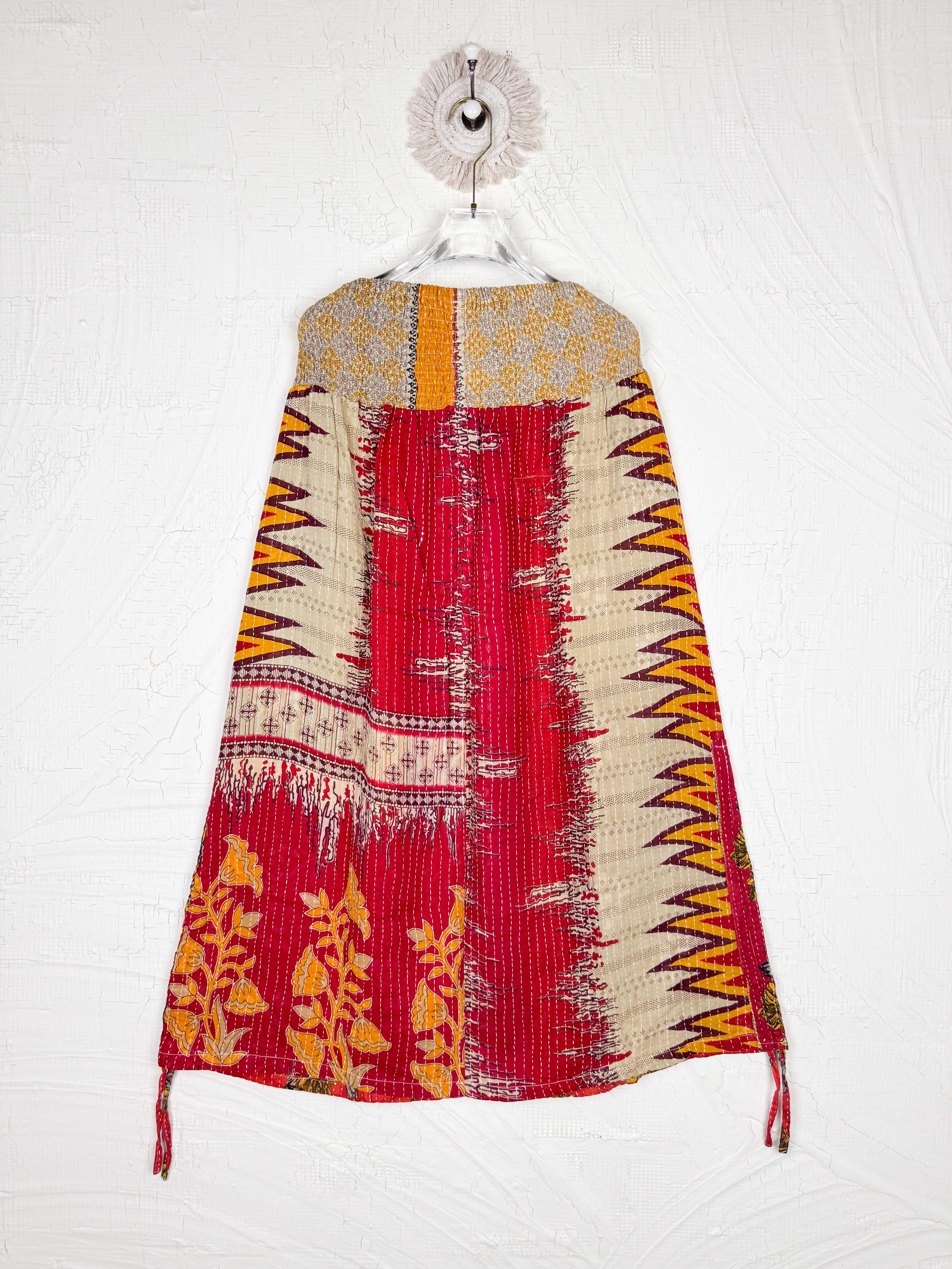 Ethnic print maxi skirt - Love Protect Sustain