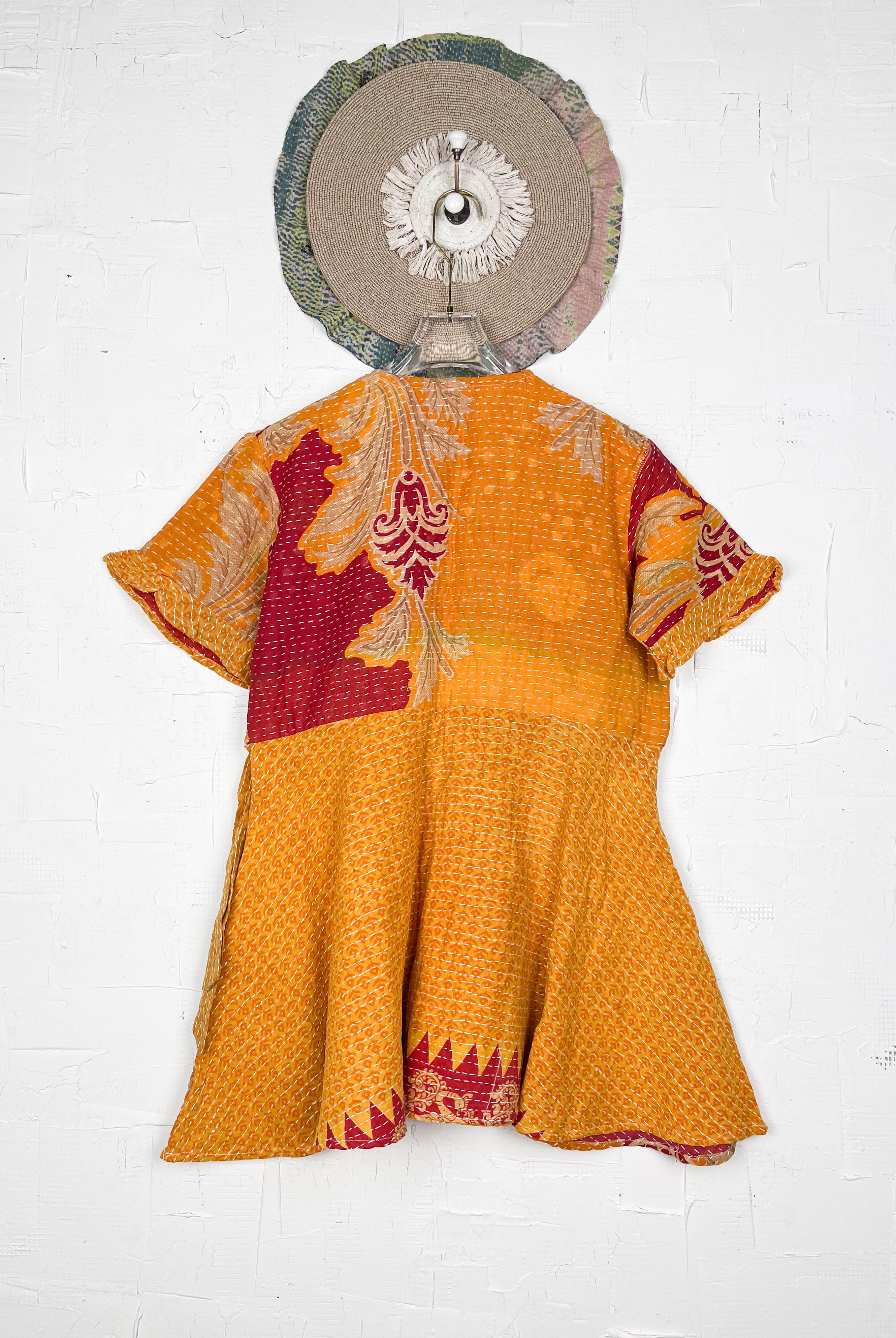 Evening kantha dress - Love Protect Sustain