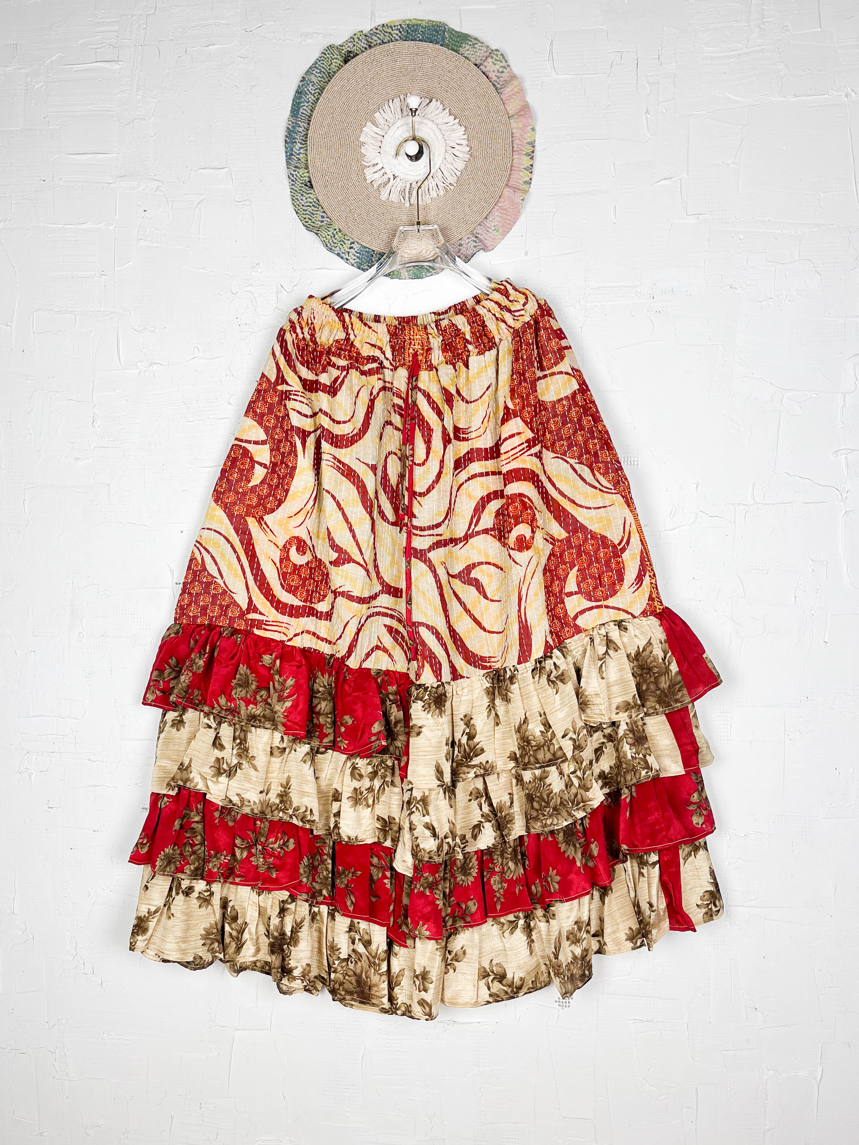 Everyday kantha frill pants - Love Protect Sustain