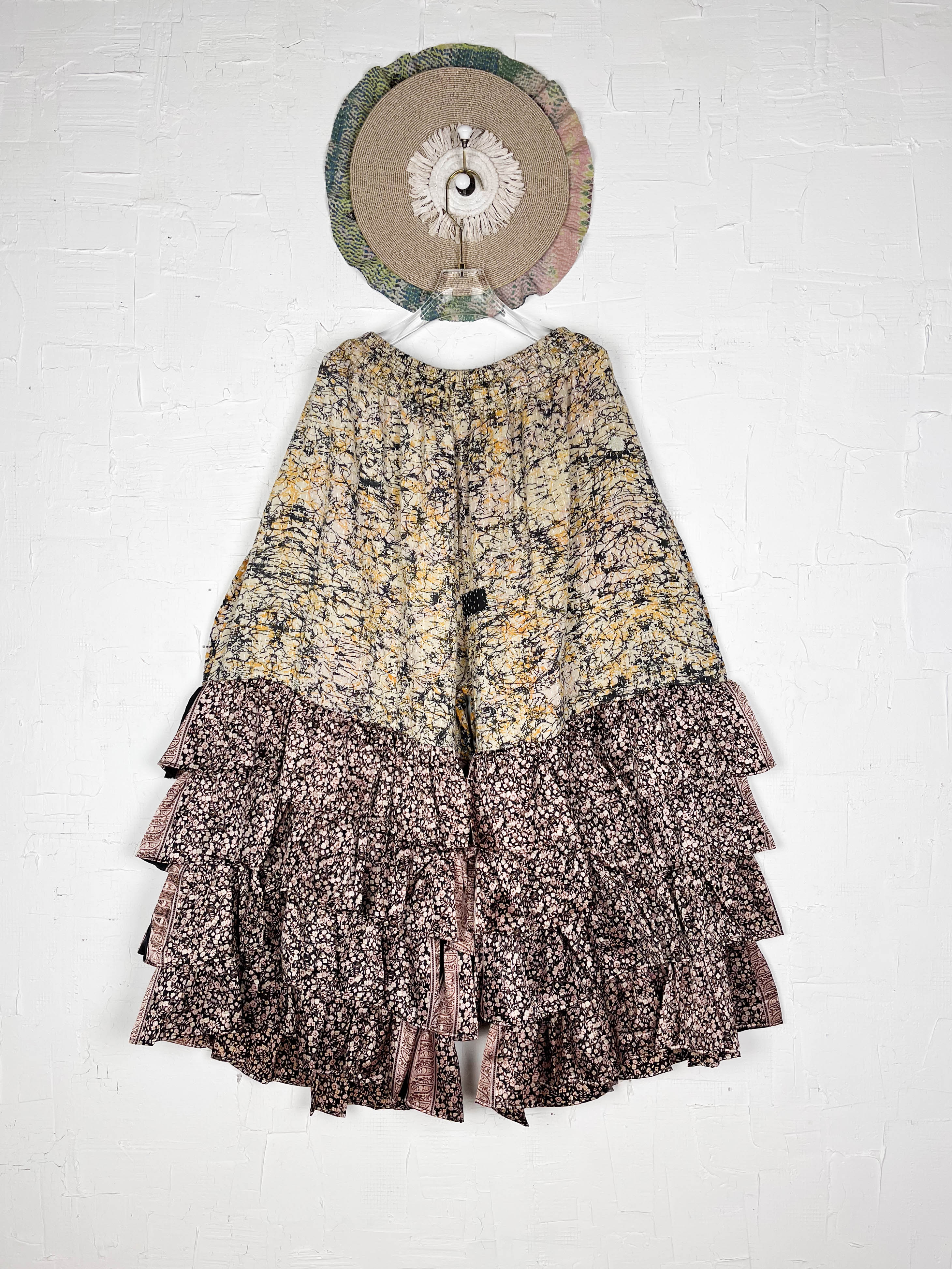 Everyday kantha frill pants - Love Protect Sustain