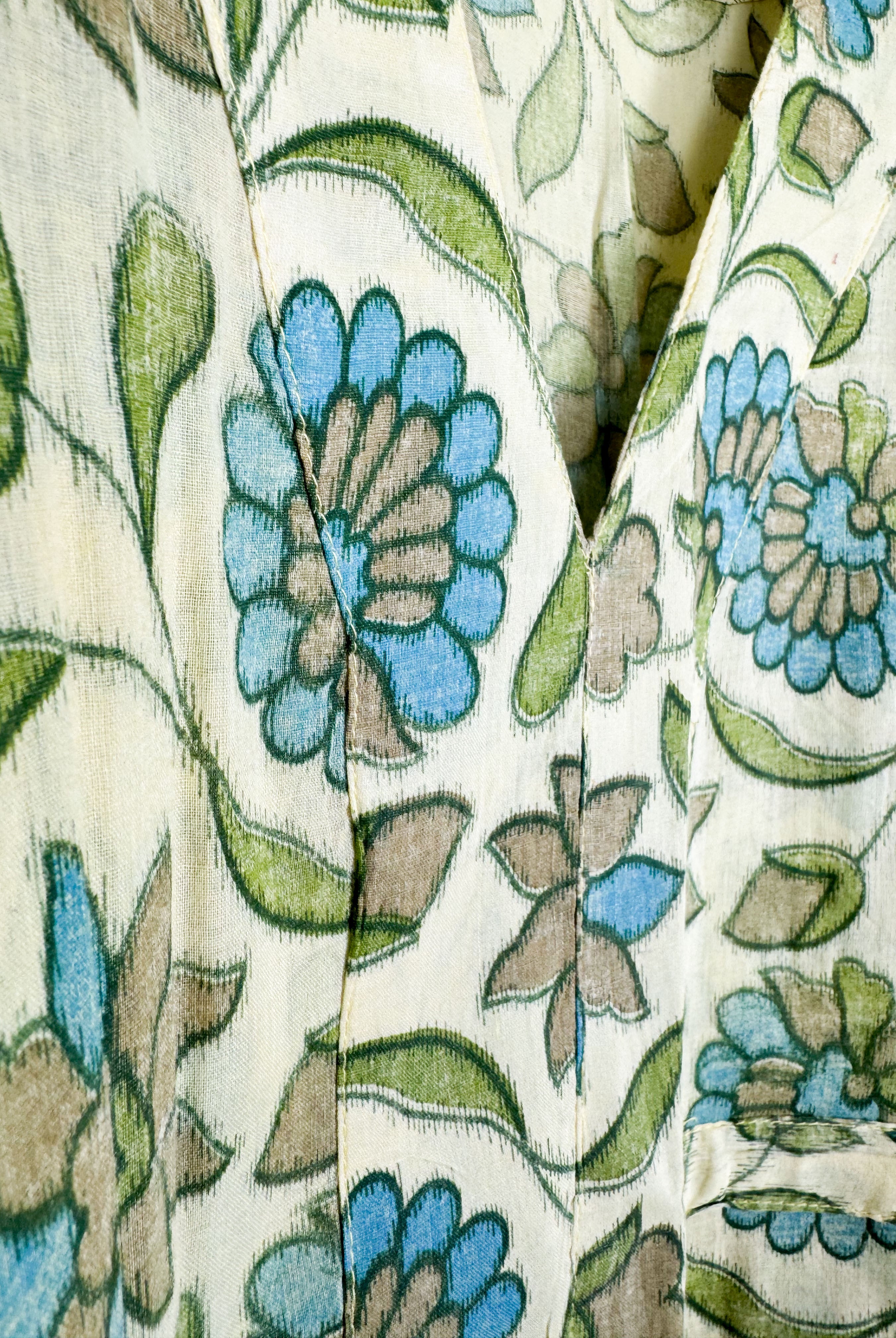 Floral Cotton Kaftan - Love Protect Sustain