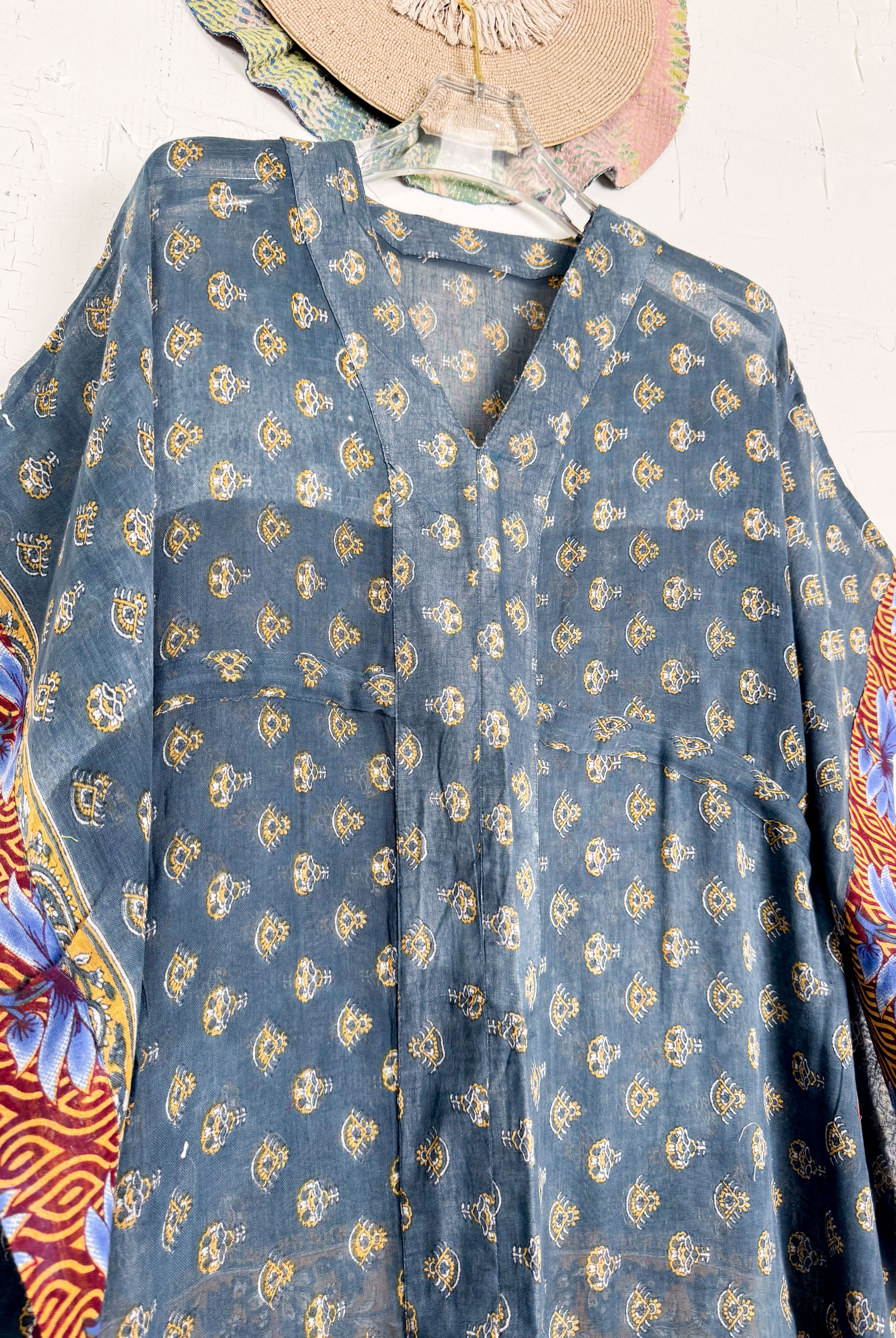 Floral Kaftan Dress - Love Protect Sustain