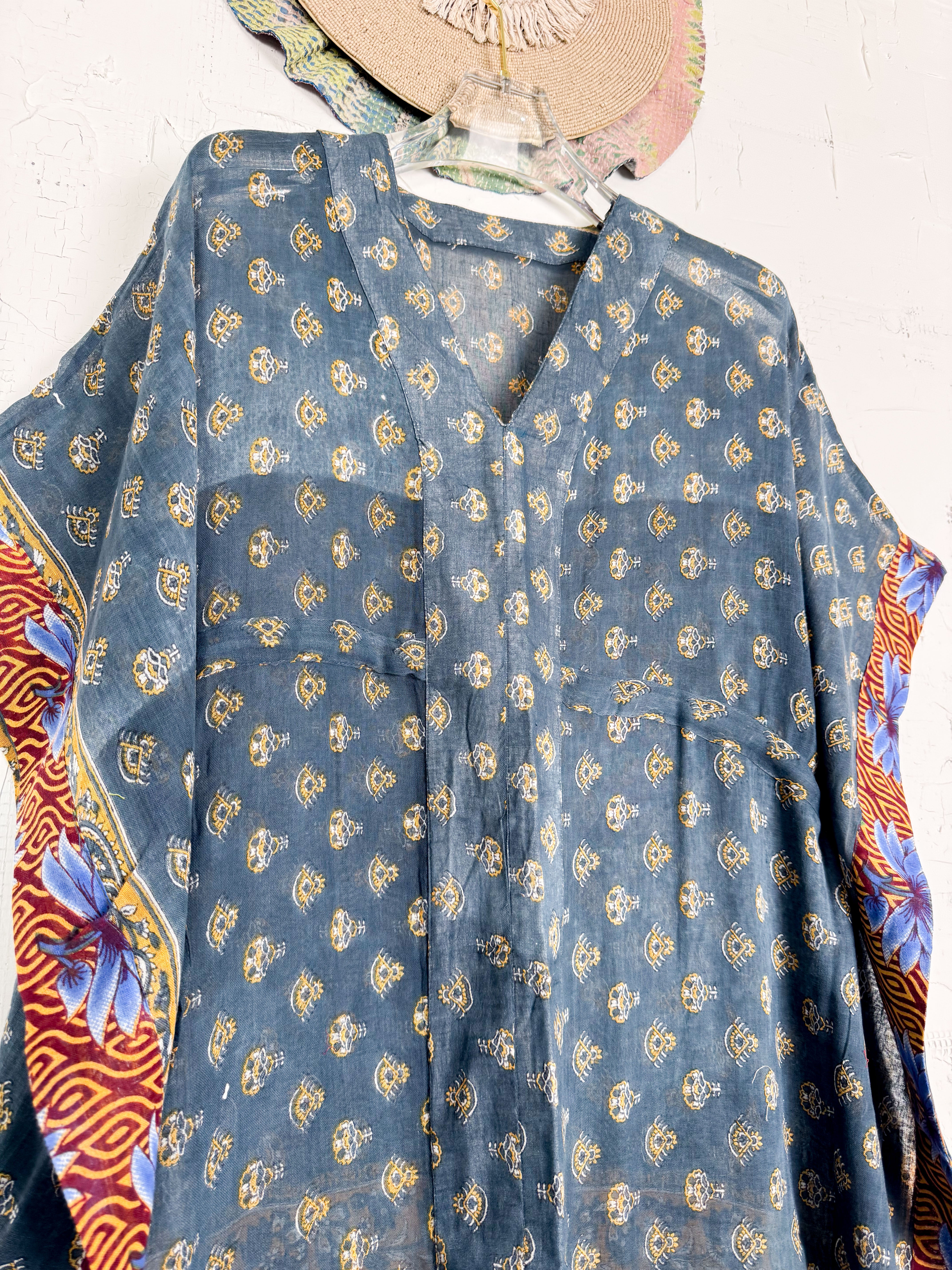 Floral Kaftan Dress - Love Protect Sustain