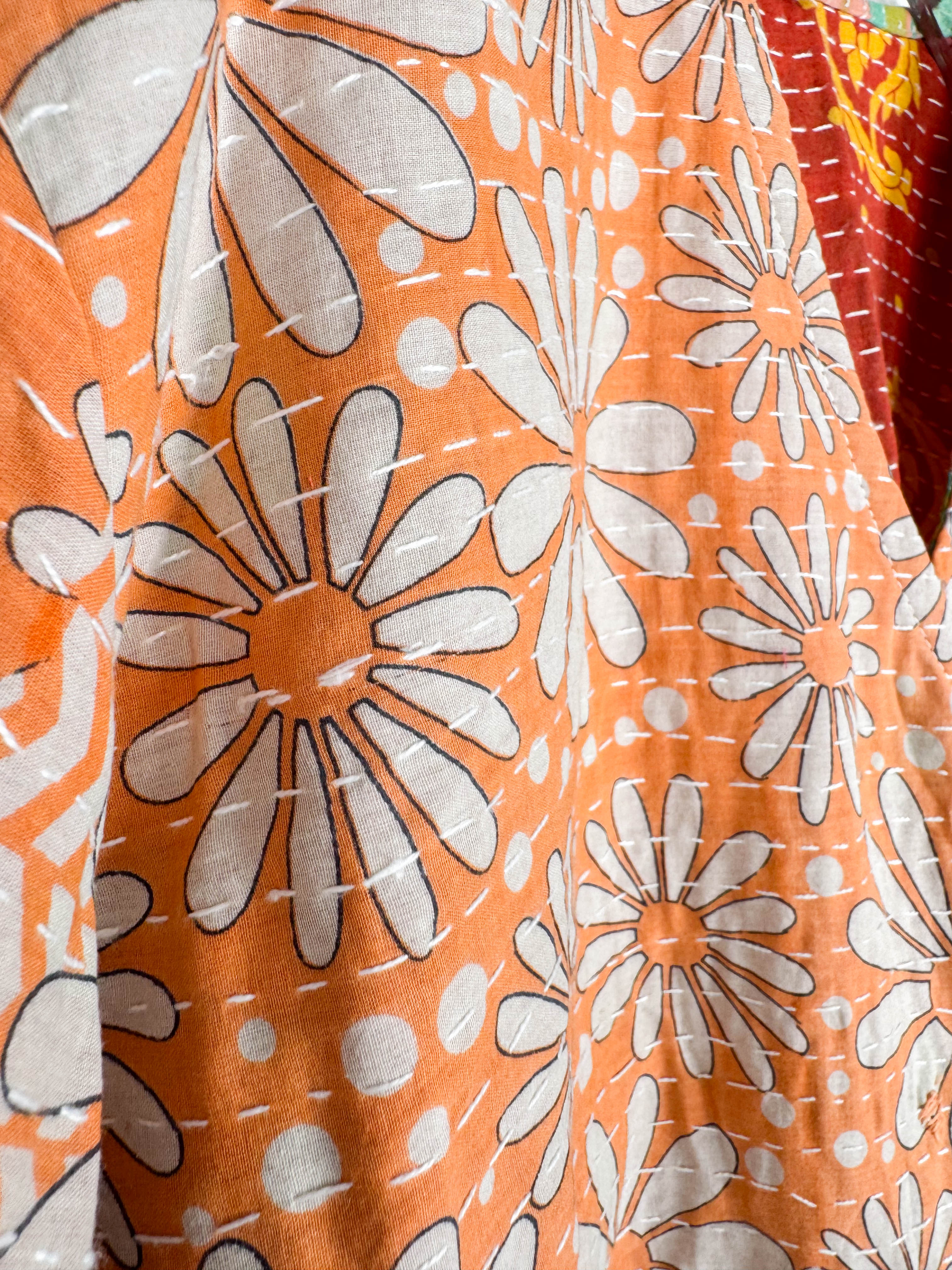 Floral Kantha Dress- Love Protect Sustain