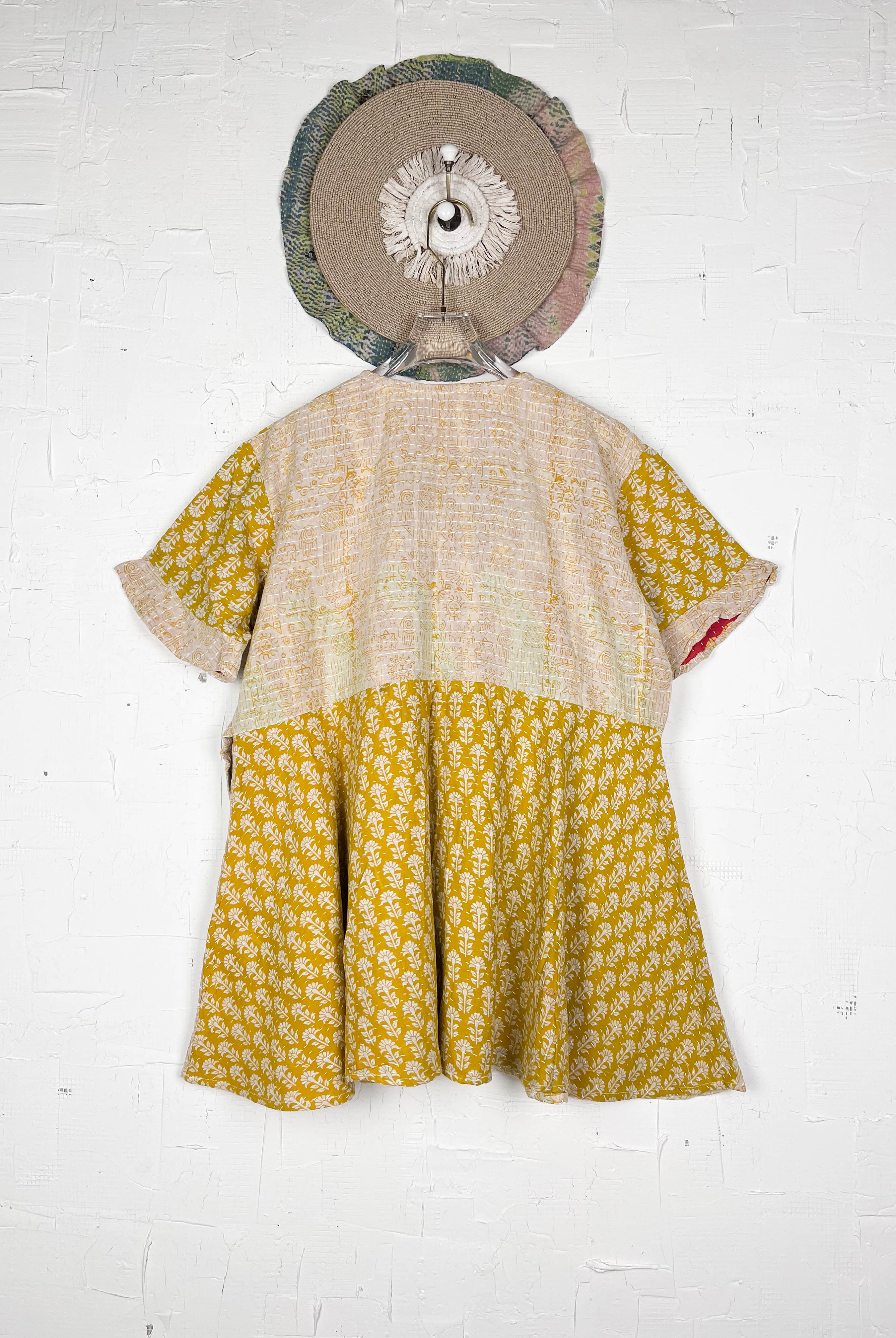 Floral Kantha Dress- Love Protect Sustain